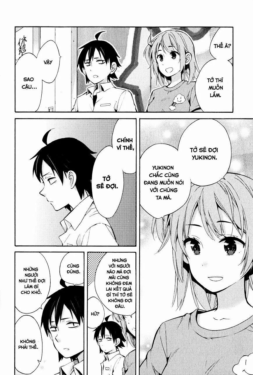 Chuyện Tình Thanh Xuân Bi Hài Của Tôi Quả Nhiên Là Sai Lầm 24 trang 30