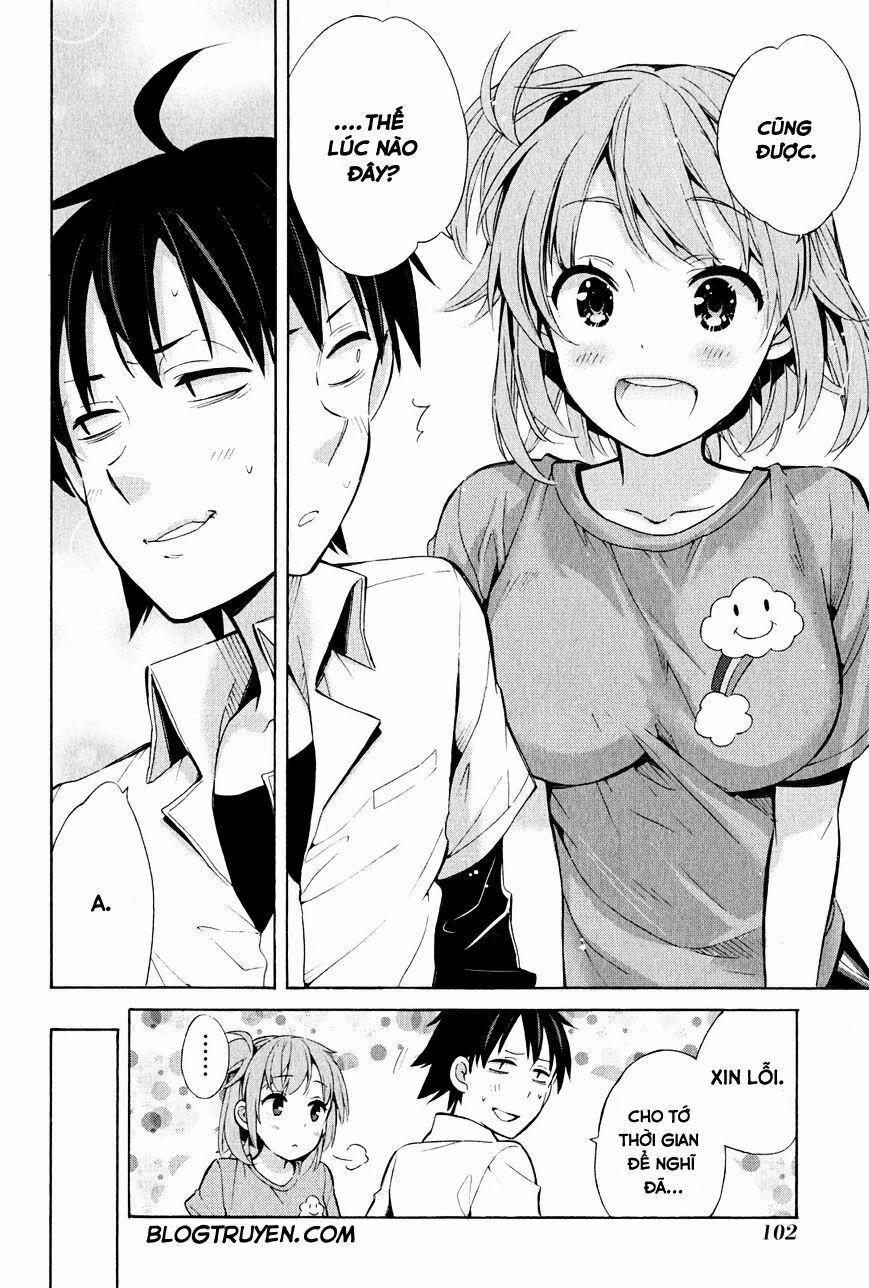 Chuyện Tình Thanh Xuân Bi Hài Của Tôi Quả Nhiên Là Sai Lầm 24 trang 36