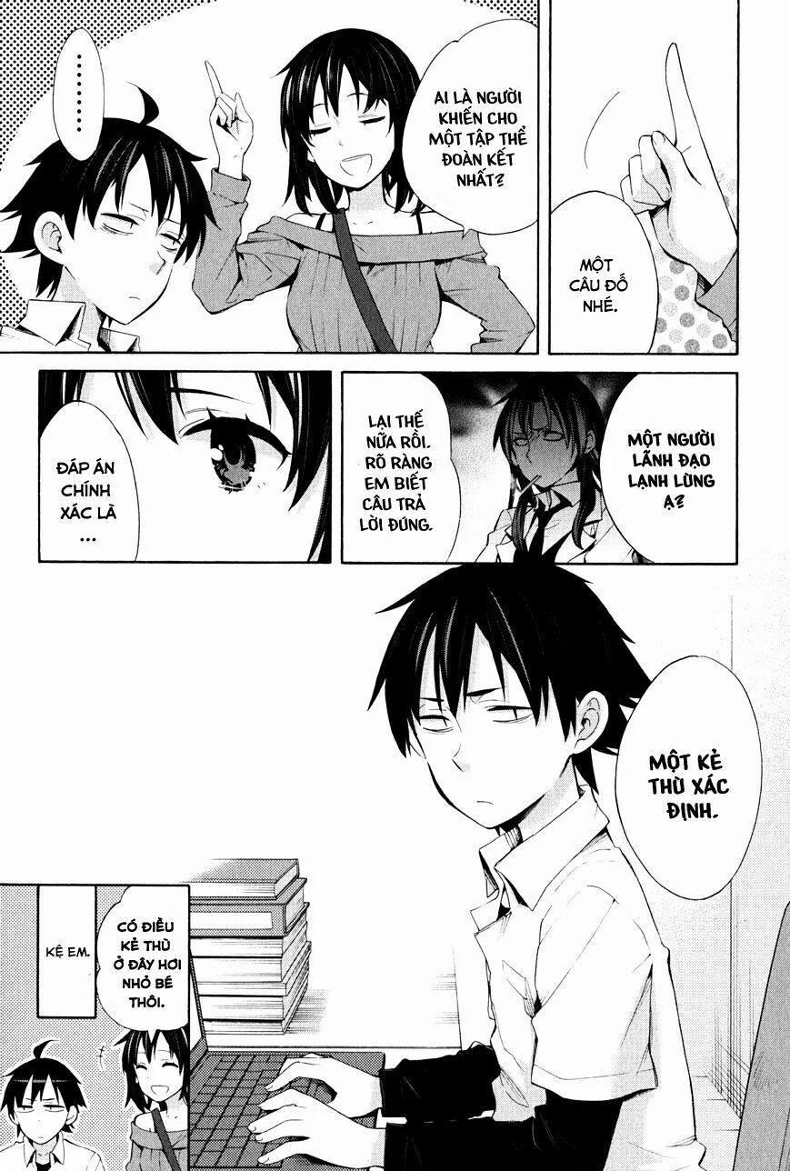 Chuyện Tình Thanh Xuân Bi Hài Của Tôi Quả Nhiên Là Sai Lầm 24 trang 7