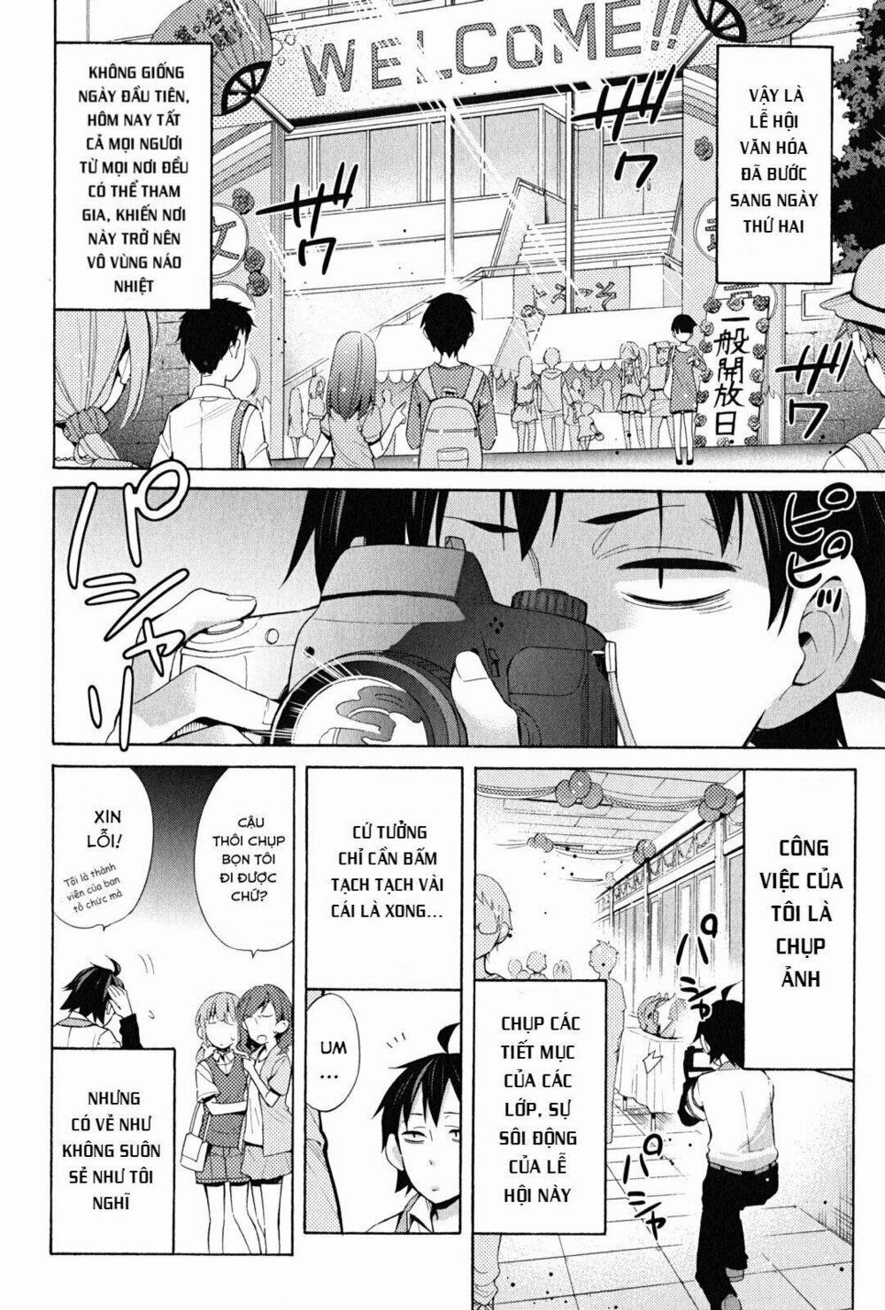 Chuyện Tình Thanh Xuân Bi Hài Của Tôi Quả Nhiên Là Sai Lầm 25 trang 2