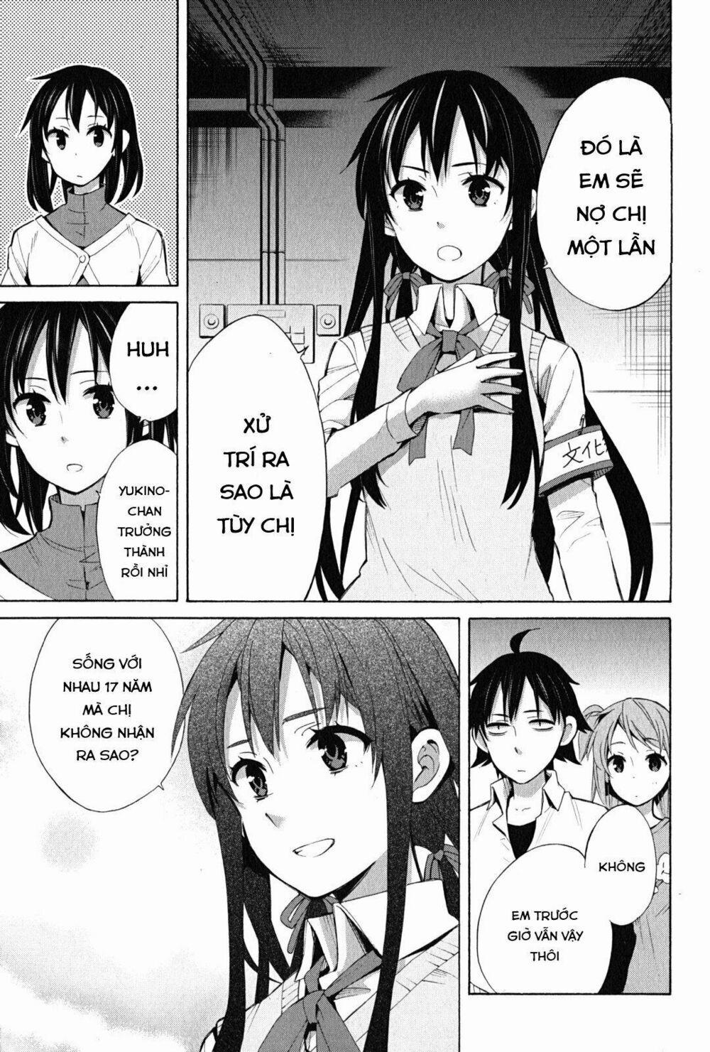 Chuyện Tình Thanh Xuân Bi Hài Của Tôi Quả Nhiên Là Sai Lầm 25 trang 25