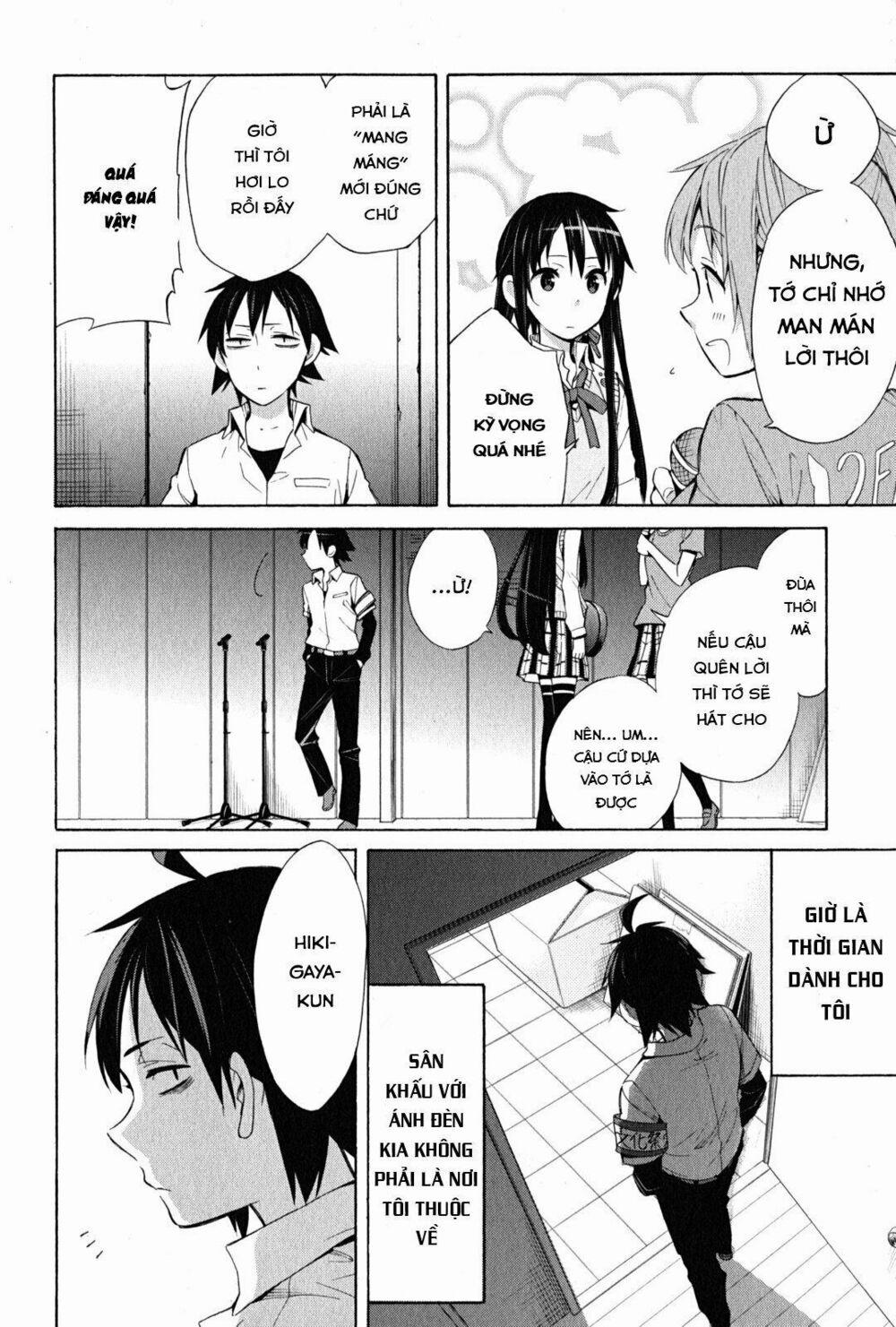 Chuyện Tình Thanh Xuân Bi Hài Của Tôi Quả Nhiên Là Sai Lầm 25 trang 32