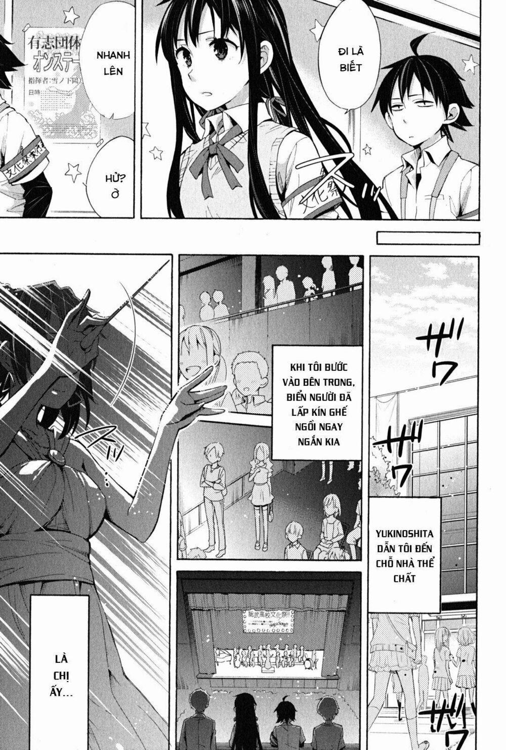 Chuyện Tình Thanh Xuân Bi Hài Của Tôi Quả Nhiên Là Sai Lầm 25 trang 9