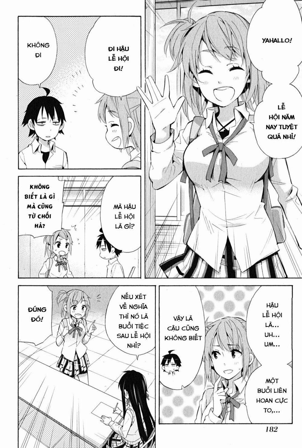 Chuyện Tình Thanh Xuân Bi Hài Của Tôi Quả Nhiên Là Sai Lầm 26 trang 39