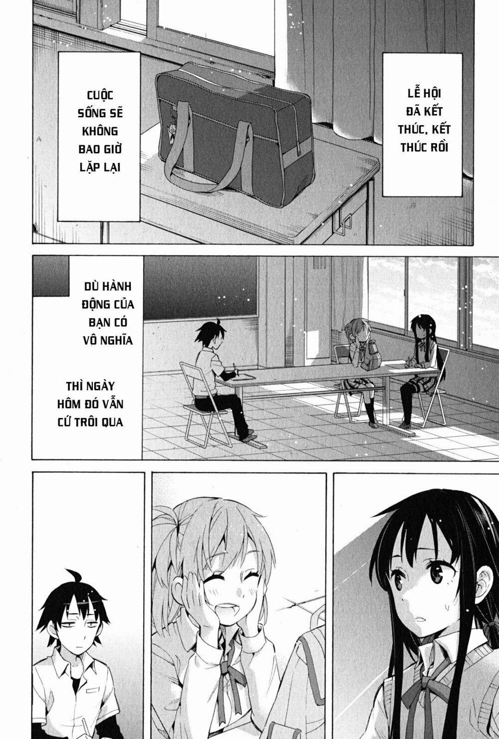 Chuyện Tình Thanh Xuân Bi Hài Của Tôi Quả Nhiên Là Sai Lầm 26 trang 41