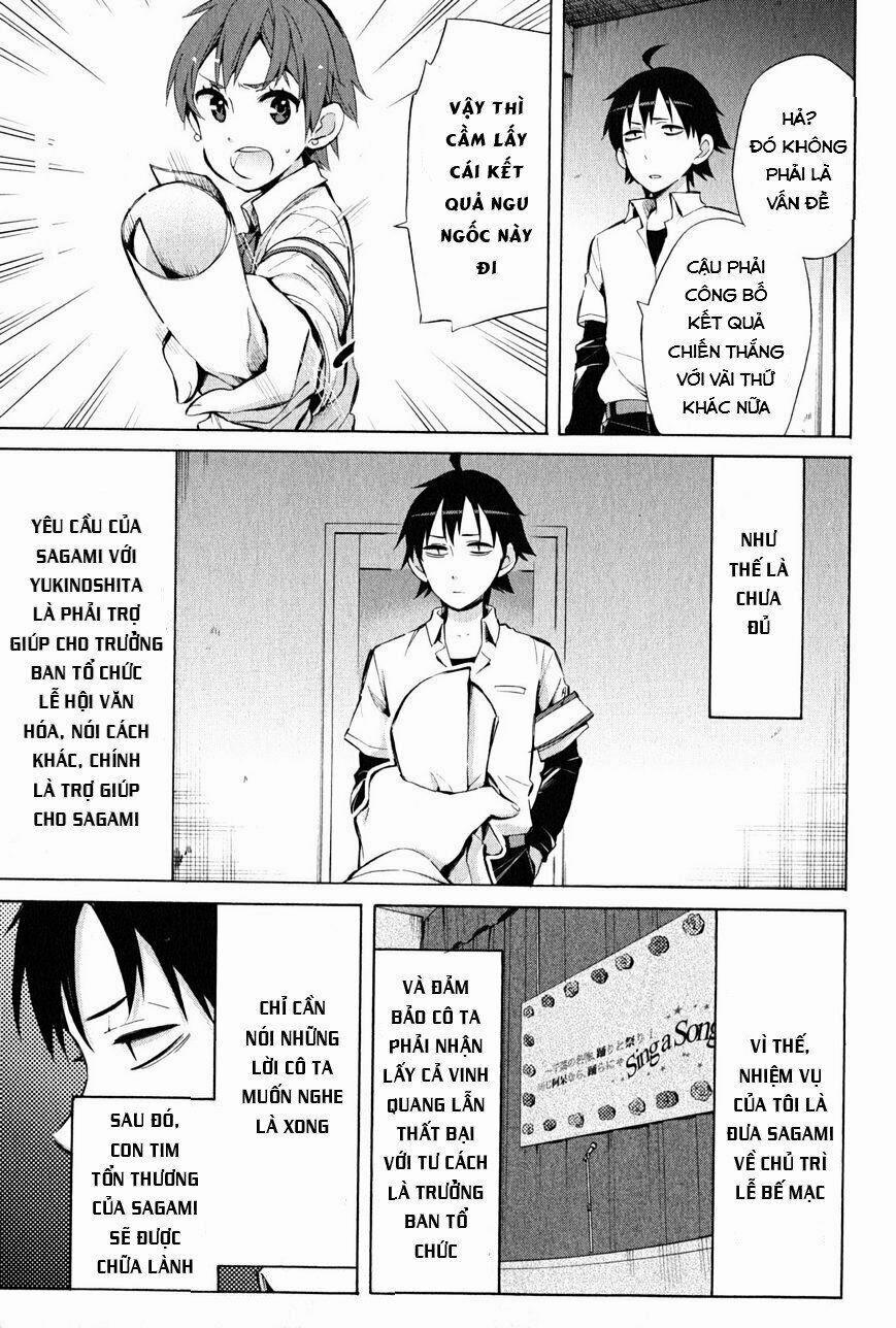 Chuyện Tình Thanh Xuân Bi Hài Của Tôi Quả Nhiên Là Sai Lầm 26 trang 7