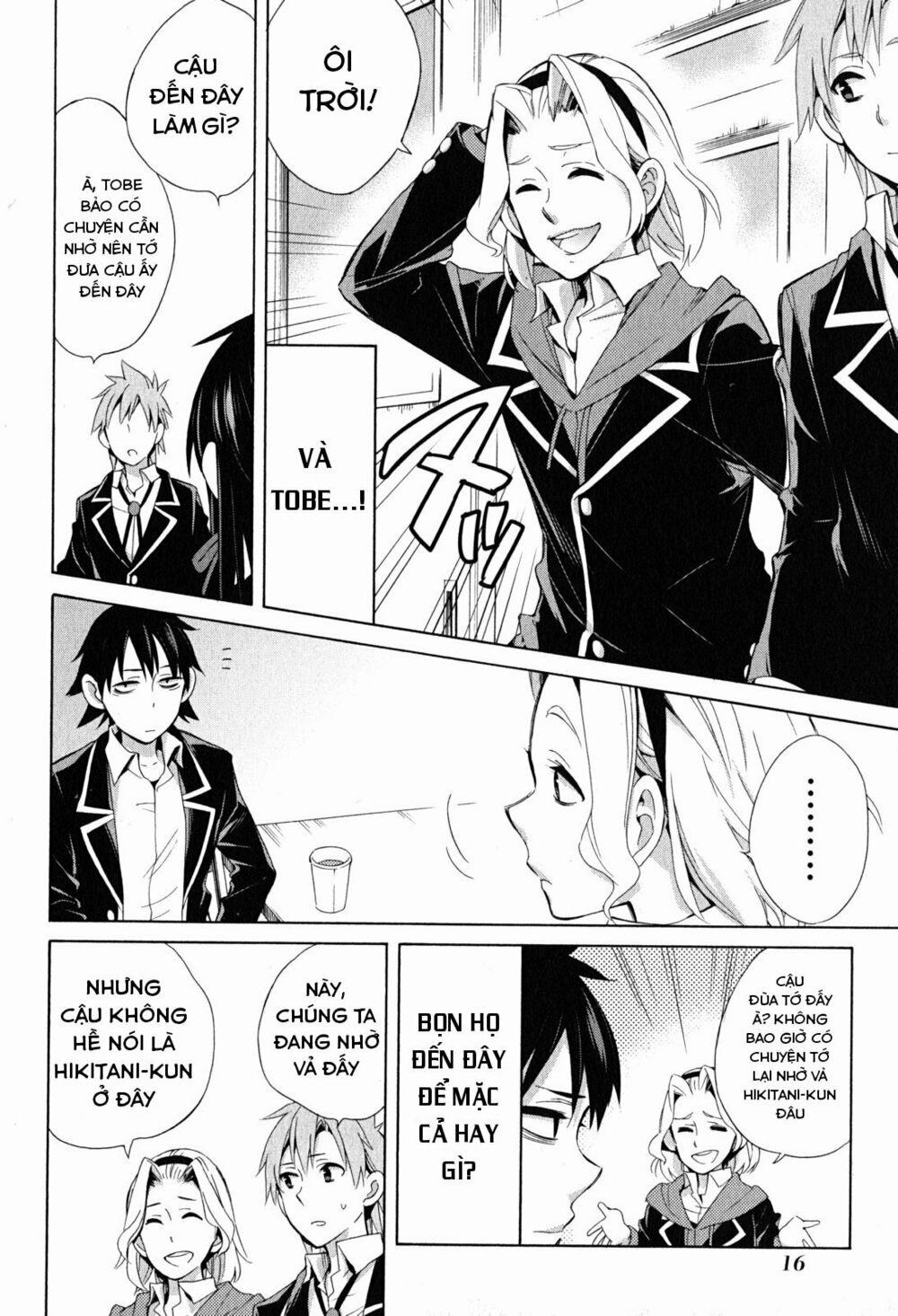 Chuyện Tình Thanh Xuân Bi Hài Của Tôi Quả Nhiên Là Sai Lầm 27 trang 14