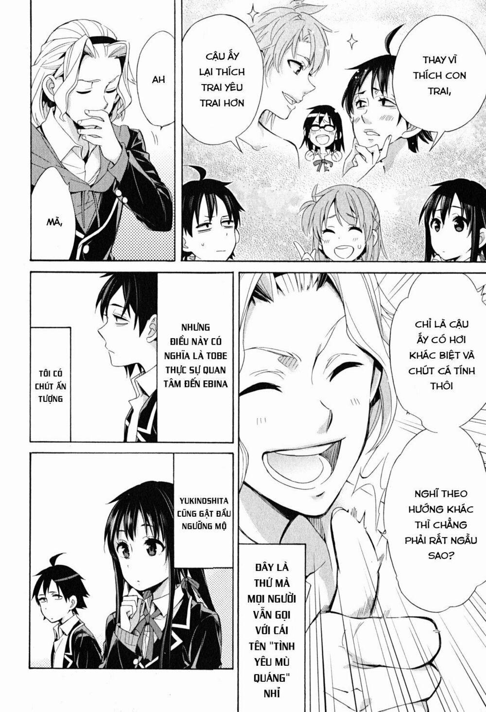 Chuyện Tình Thanh Xuân Bi Hài Của Tôi Quả Nhiên Là Sai Lầm 27 trang 24