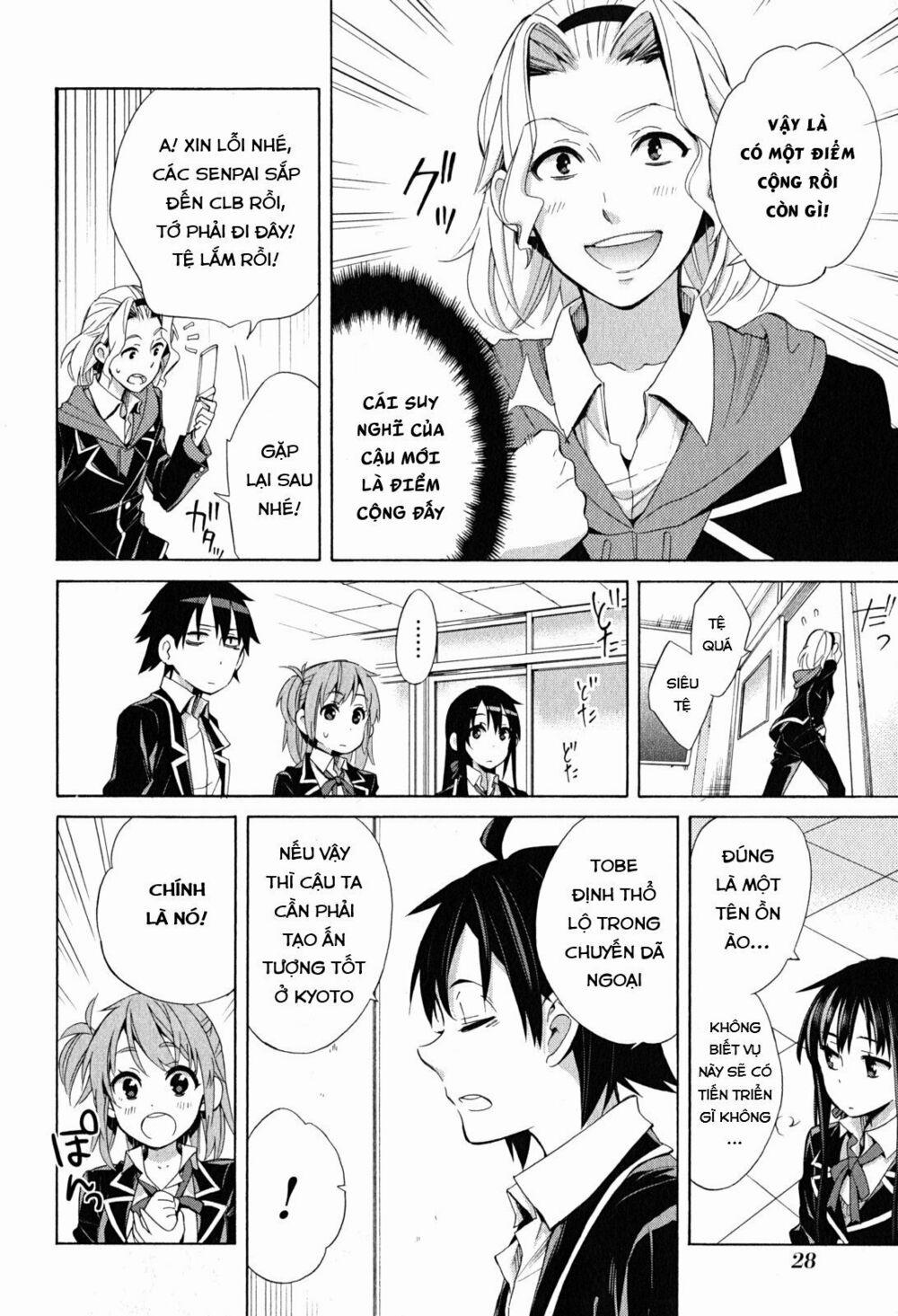 Chuyện Tình Thanh Xuân Bi Hài Của Tôi Quả Nhiên Là Sai Lầm 27 trang 26