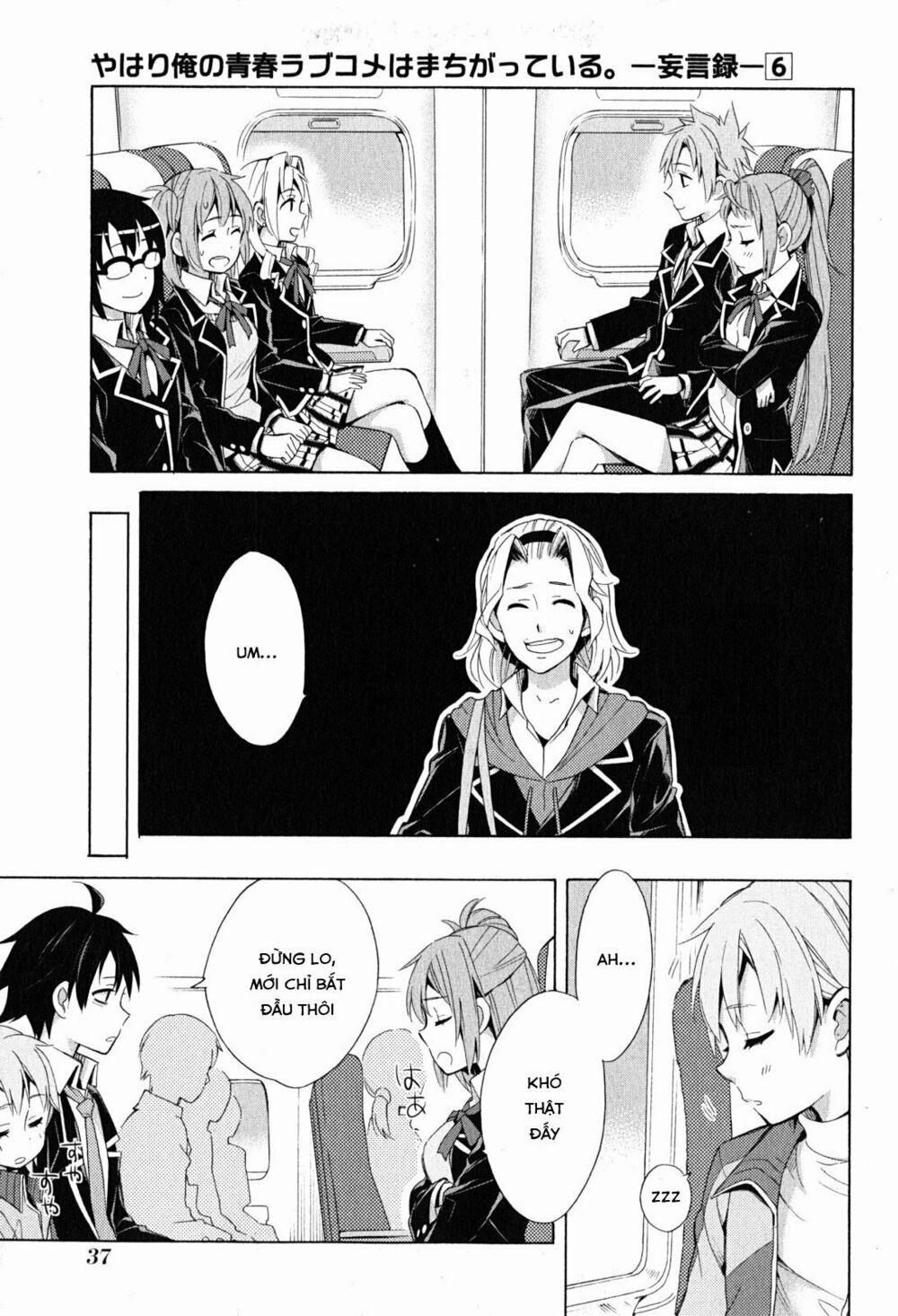 Chuyện Tình Thanh Xuân Bi Hài Của Tôi Quả Nhiên Là Sai Lầm 27 trang 35