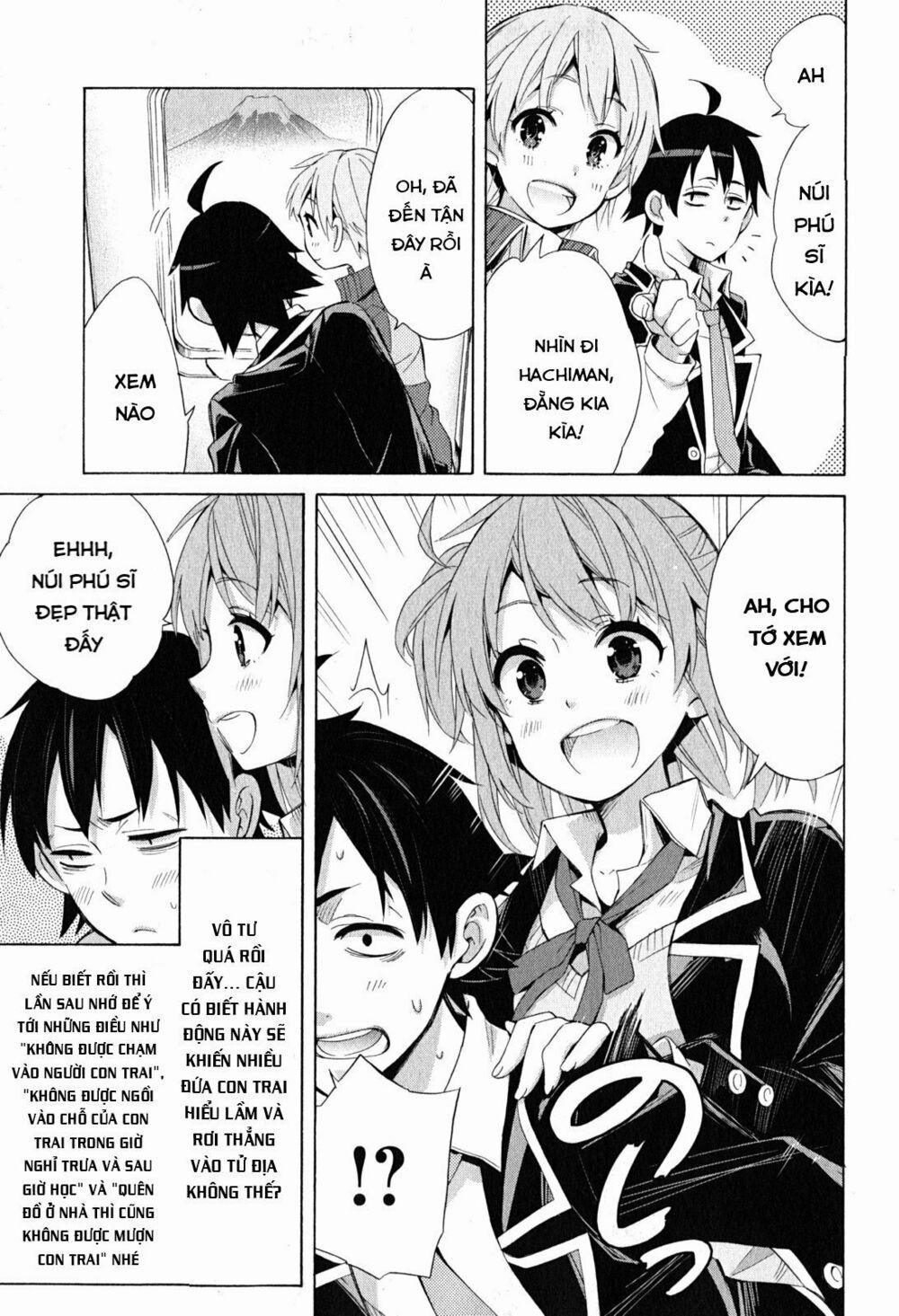 Chuyện Tình Thanh Xuân Bi Hài Của Tôi Quả Nhiên Là Sai Lầm 27 trang 37