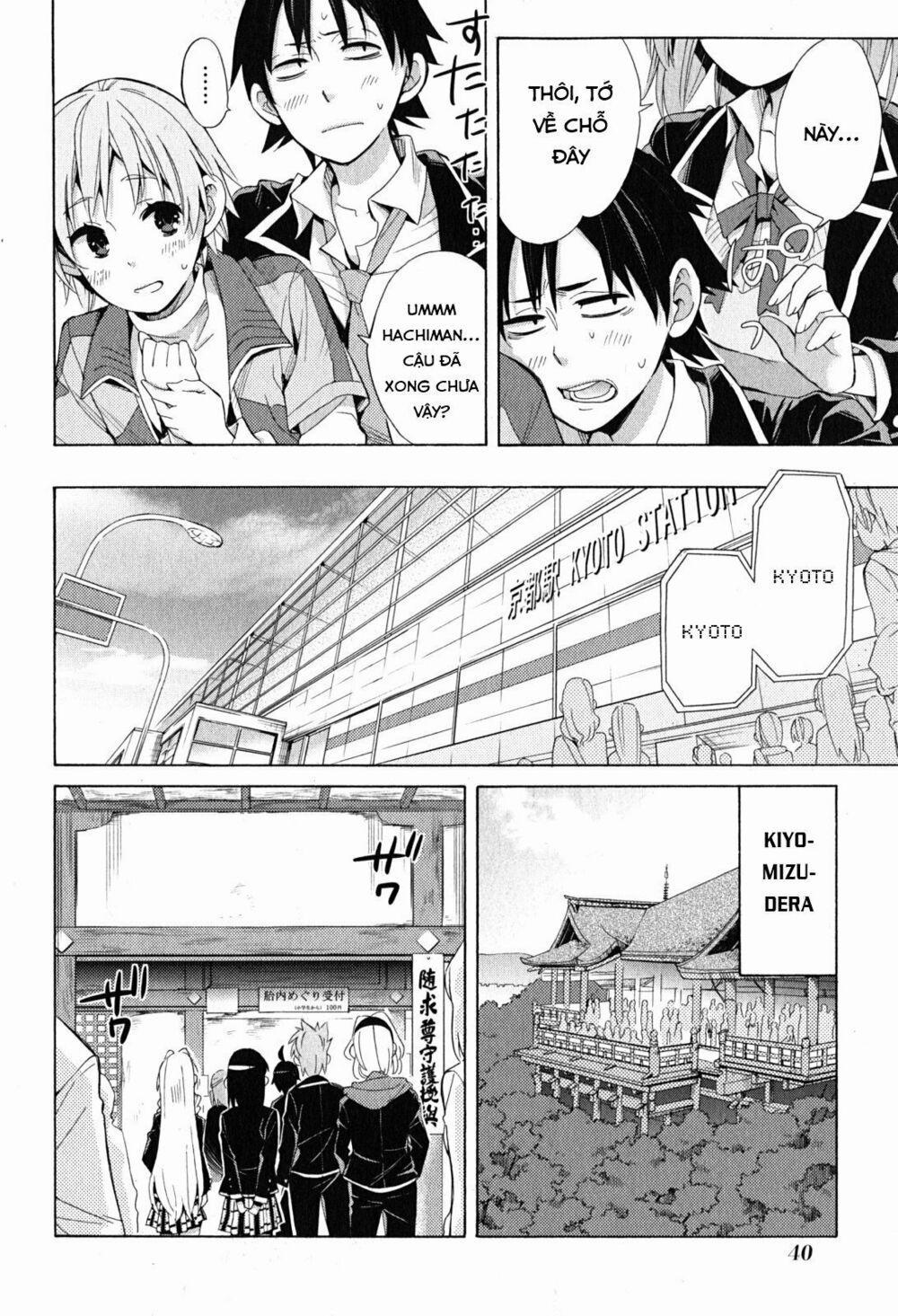 Chuyện Tình Thanh Xuân Bi Hài Của Tôi Quả Nhiên Là Sai Lầm 27 trang 38