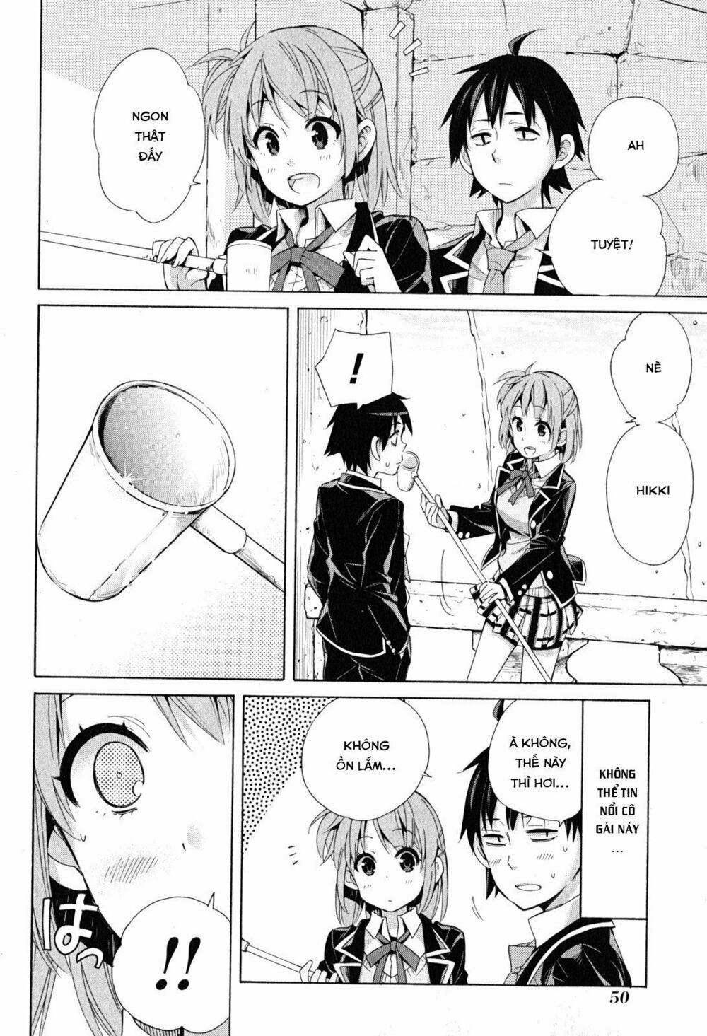 Chuyện Tình Thanh Xuân Bi Hài Của Tôi Quả Nhiên Là Sai Lầm 27 trang 48