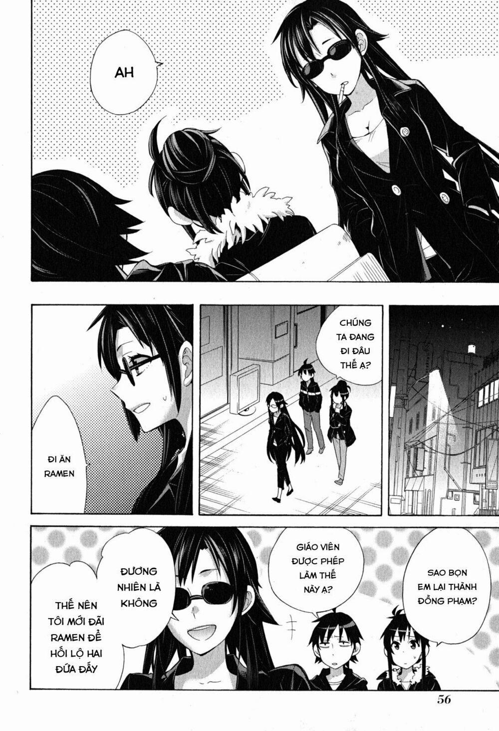 Chuyện Tình Thanh Xuân Bi Hài Của Tôi Quả Nhiên Là Sai Lầm 27 trang 54