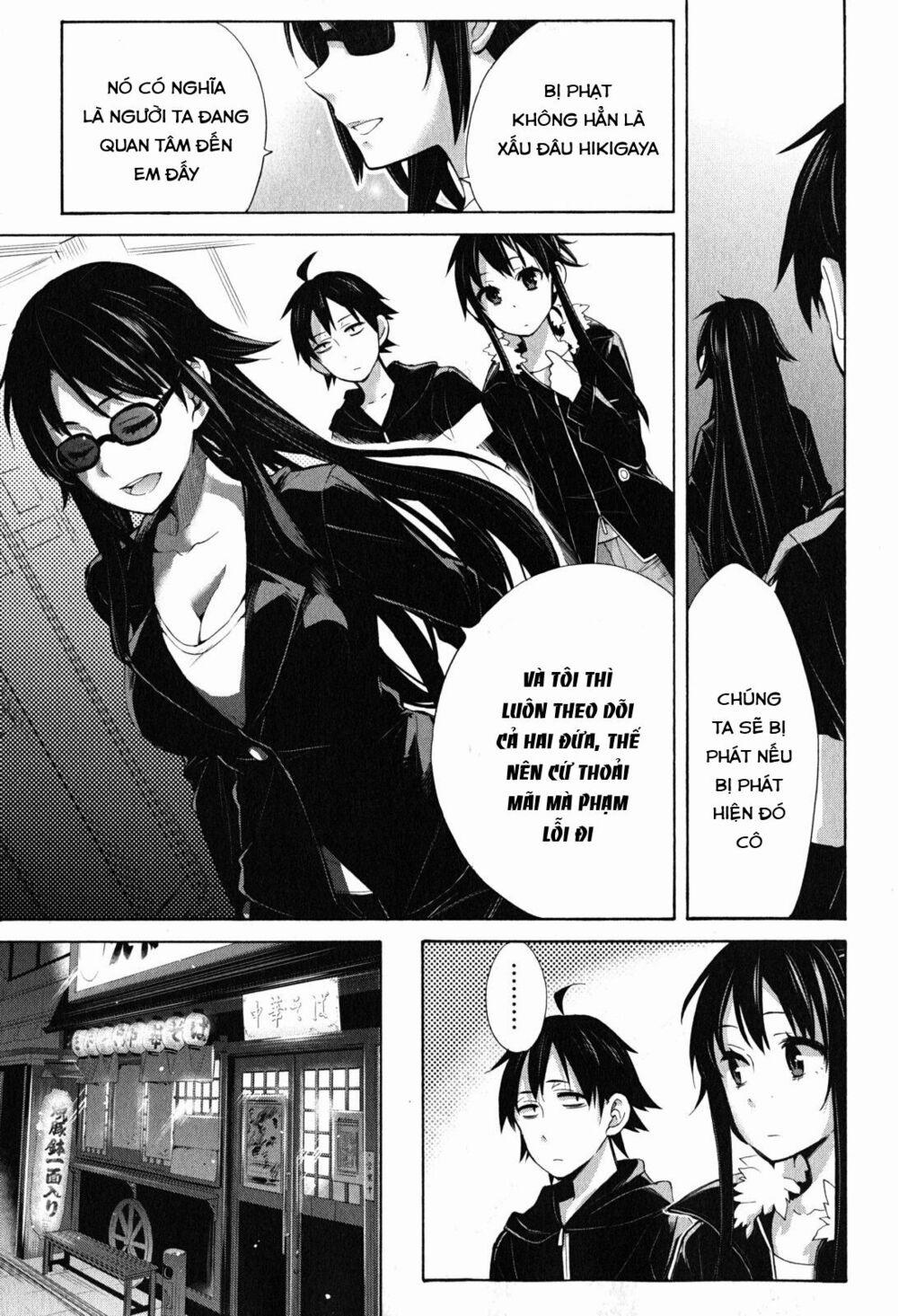 Chuyện Tình Thanh Xuân Bi Hài Của Tôi Quả Nhiên Là Sai Lầm 27 trang 55