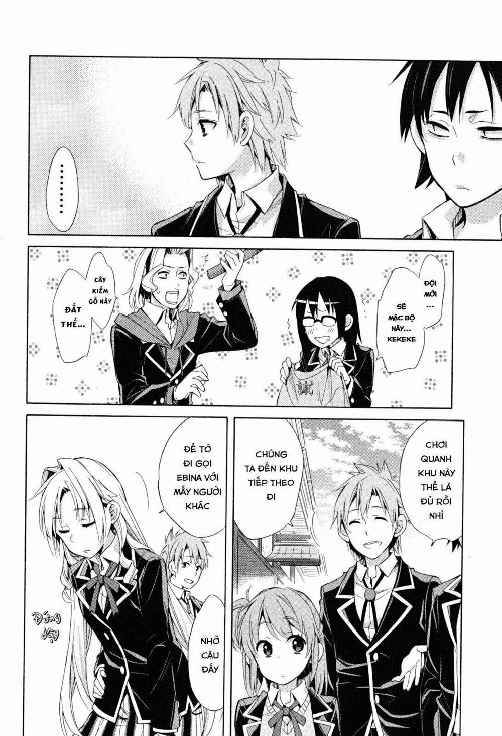 Chuyện Tình Thanh Xuân Bi Hài Của Tôi Quả Nhiên Là Sai Lầm 28 trang 16