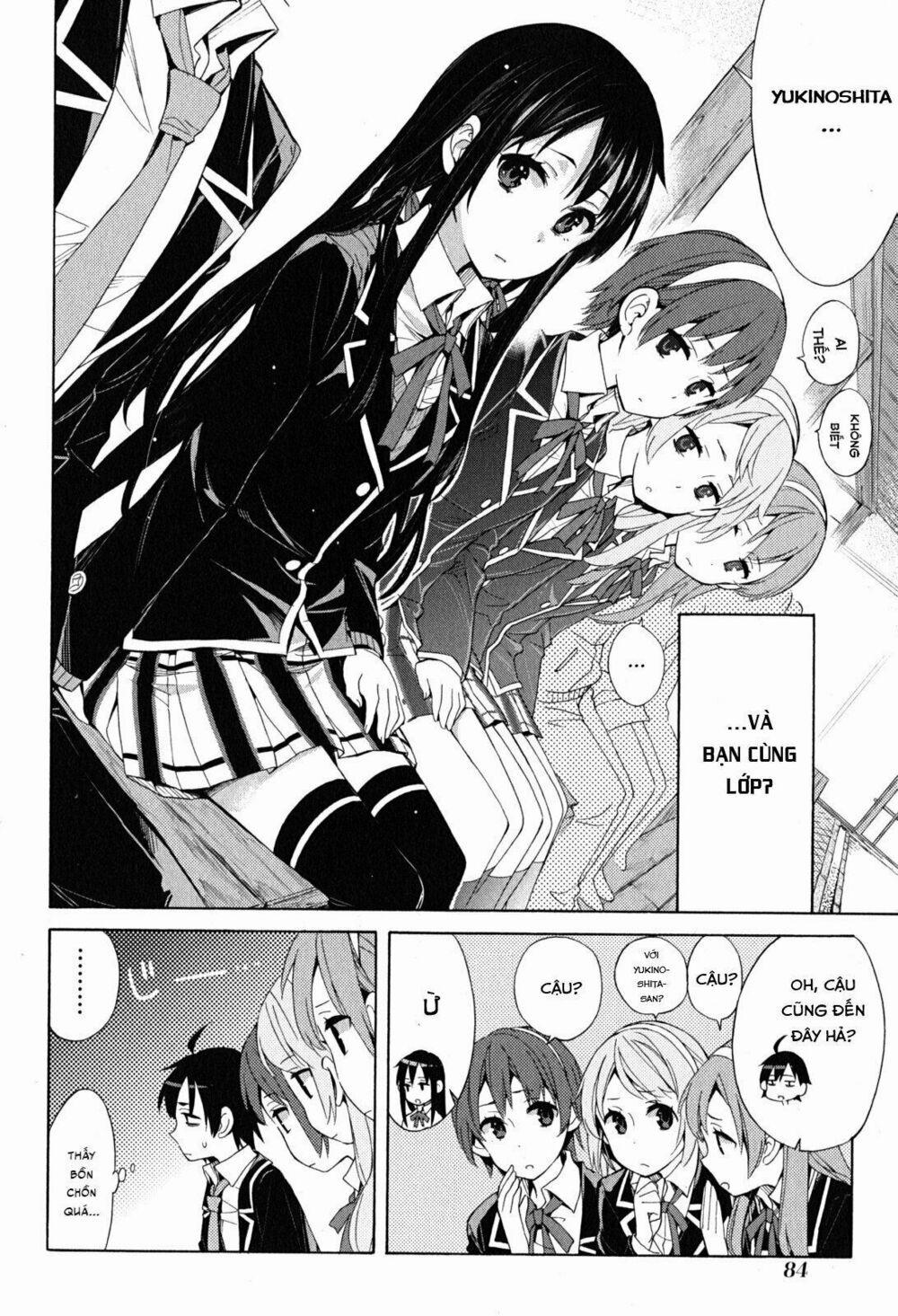 Chuyện Tình Thanh Xuân Bi Hài Của Tôi Quả Nhiên Là Sai Lầm 28 trang 18