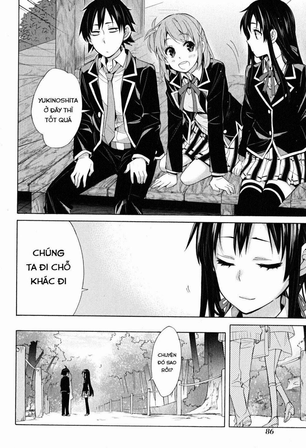 Chuyện Tình Thanh Xuân Bi Hài Của Tôi Quả Nhiên Là Sai Lầm 28 trang 20