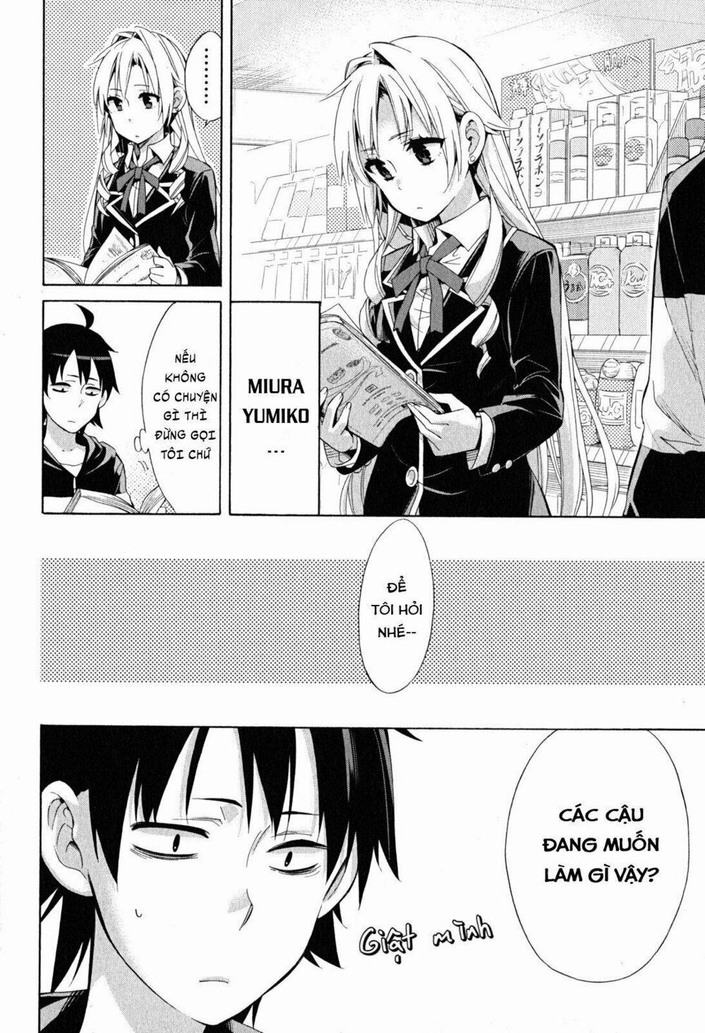 Chuyện Tình Thanh Xuân Bi Hài Của Tôi Quả Nhiên Là Sai Lầm 28 trang 24