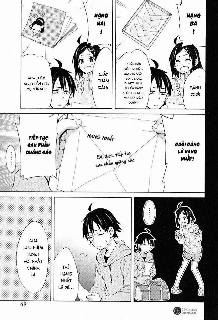 Chuyện Tình Thanh Xuân Bi Hài Của Tôi Quả Nhiên Là Sai Lầm 28 trang 3