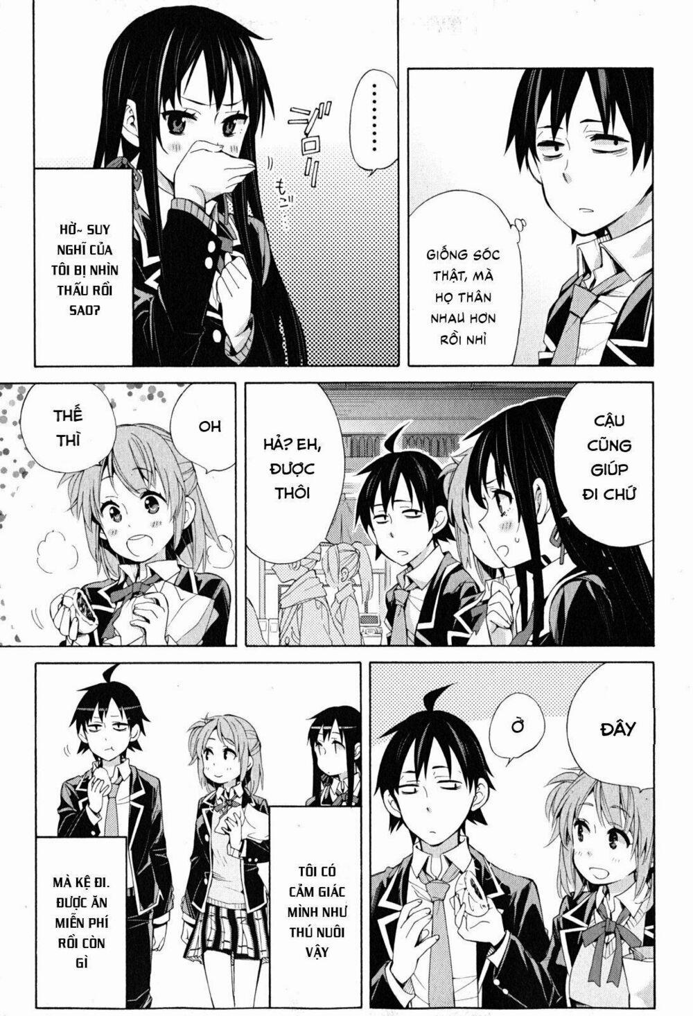 Chuyện Tình Thanh Xuân Bi Hài Của Tôi Quả Nhiên Là Sai Lầm 28 trang 37