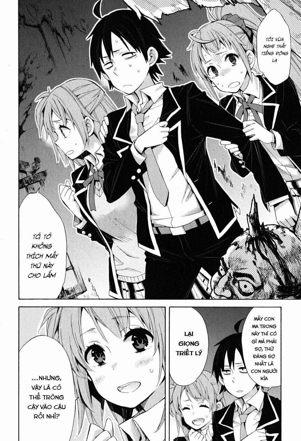 Chuyện Tình Thanh Xuân Bi Hài Của Tôi Quả Nhiên Là Sai Lầm 28 trang 8