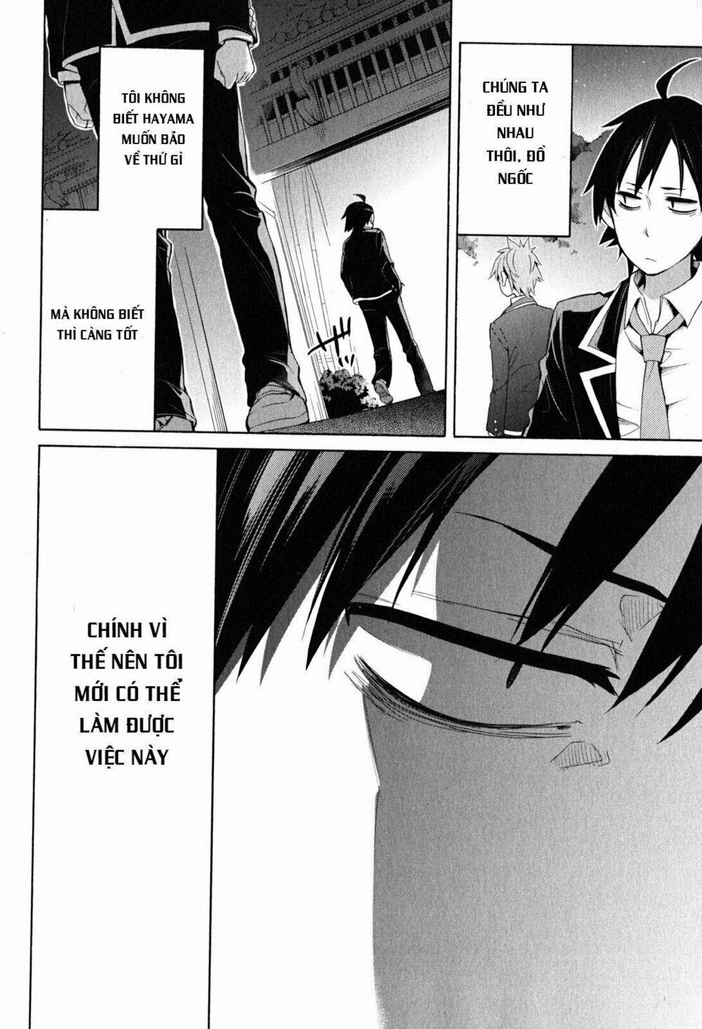 Chuyện Tình Thanh Xuân Bi Hài Của Tôi Quả Nhiên Là Sai Lầm 29 trang 10