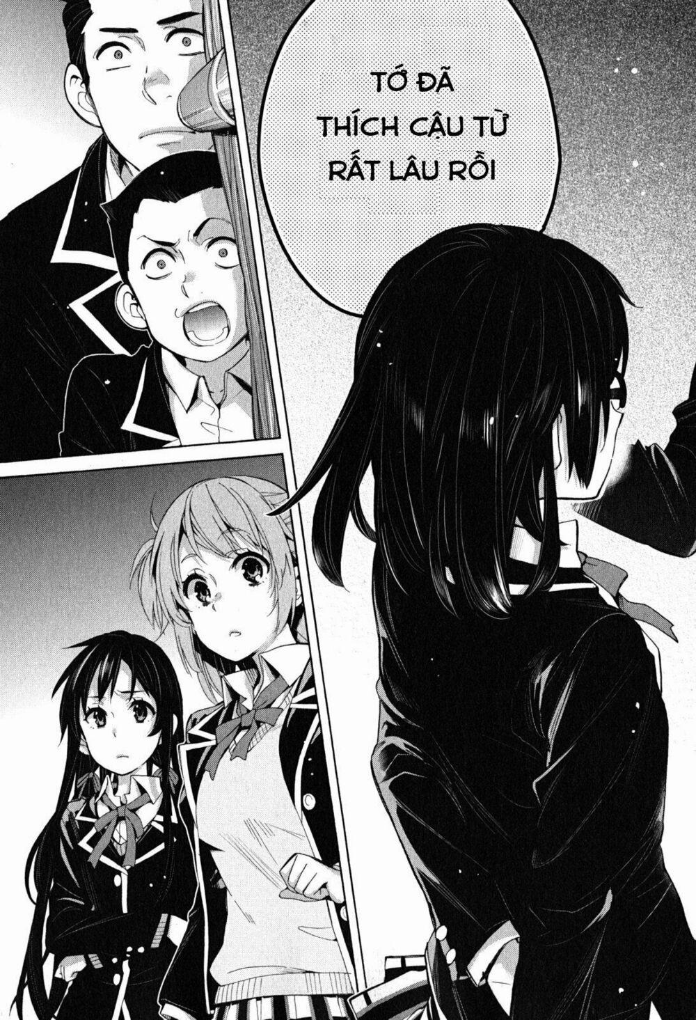 Chuyện Tình Thanh Xuân Bi Hài Của Tôi Quả Nhiên Là Sai Lầm 29 trang 22