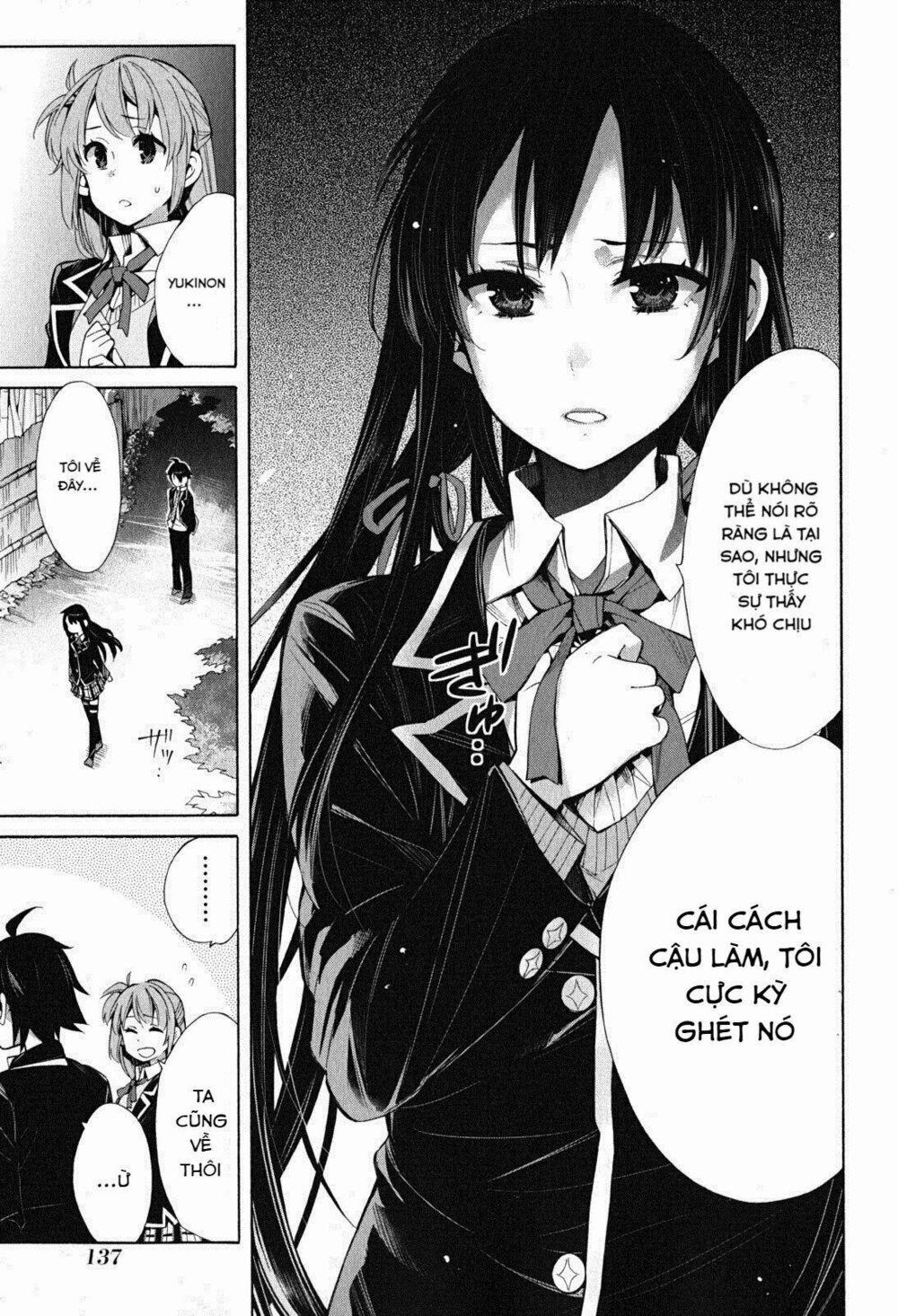 Chuyện Tình Thanh Xuân Bi Hài Của Tôi Quả Nhiên Là Sai Lầm 29 trang 29