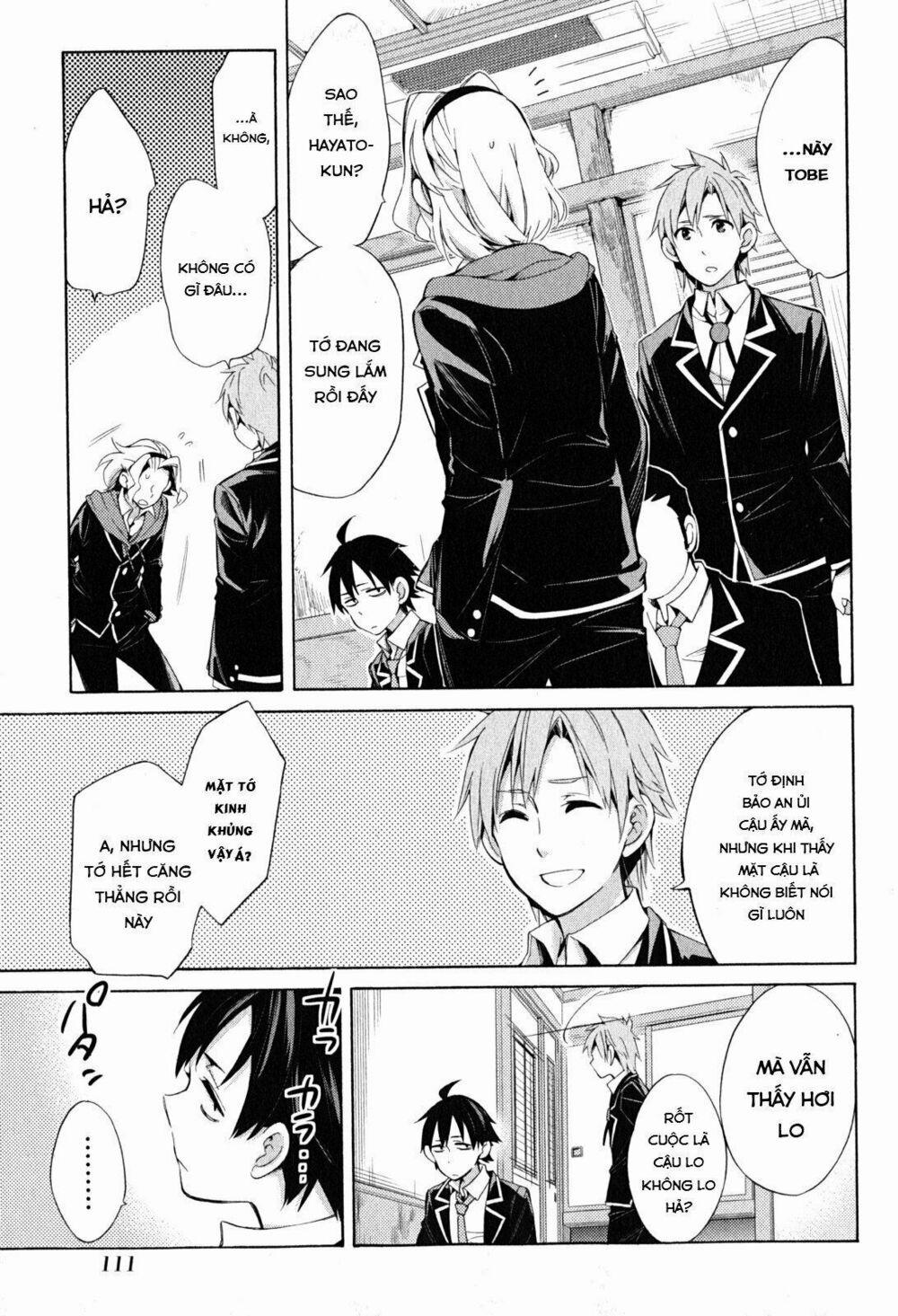 Chuyện Tình Thanh Xuân Bi Hài Của Tôi Quả Nhiên Là Sai Lầm 29 trang 3