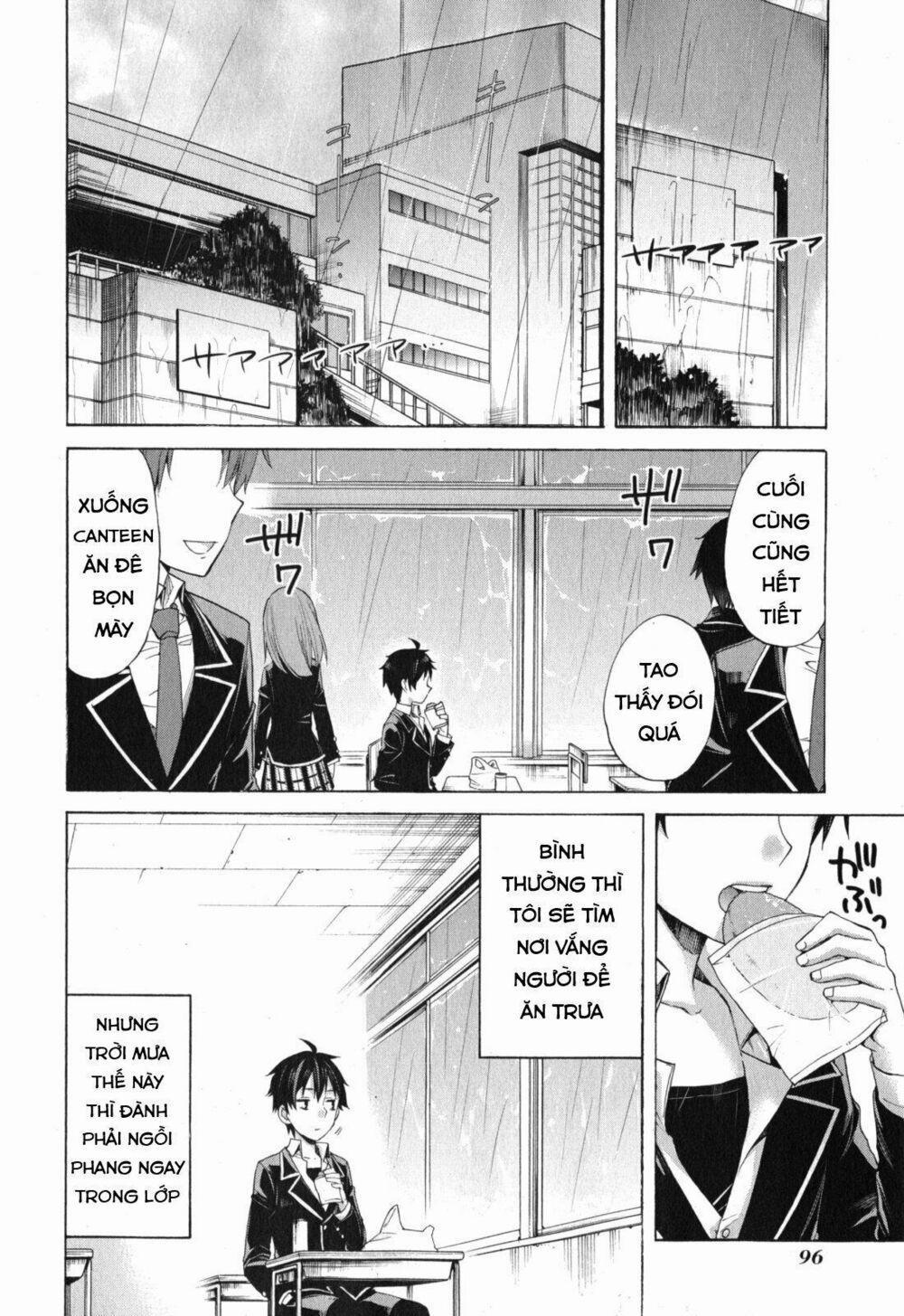 Chuyện Tình Thanh Xuân Bi Hài Của Tôi Quả Nhiên Là Sai Lầm 3 trang 1