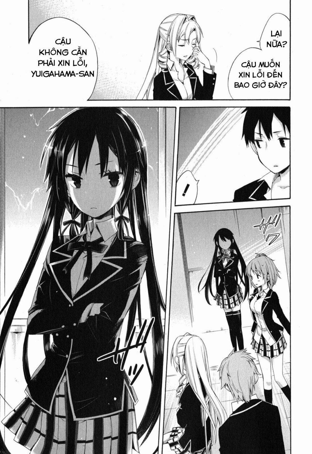 Chuyện Tình Thanh Xuân Bi Hài Của Tôi Quả Nhiên Là Sai Lầm 3 trang 10