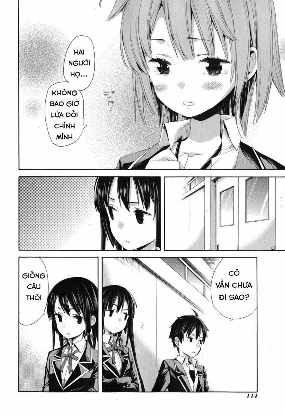 Chuyện Tình Thanh Xuân Bi Hài Của Tôi Quả Nhiên Là Sai Lầm 3 trang 19