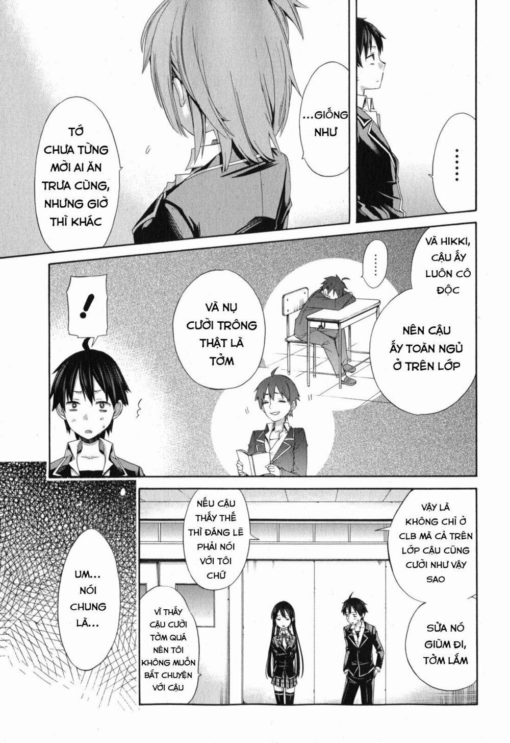 Chuyện Tình Thanh Xuân Bi Hài Của Tôi Quả Nhiên Là Sai Lầm 3 trang 20