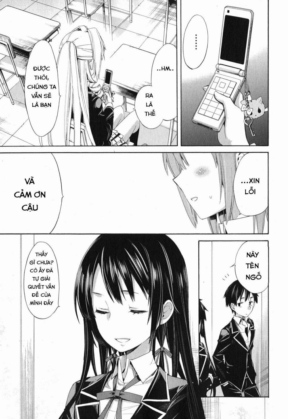 Chuyện Tình Thanh Xuân Bi Hài Của Tôi Quả Nhiên Là Sai Lầm 3 trang 22