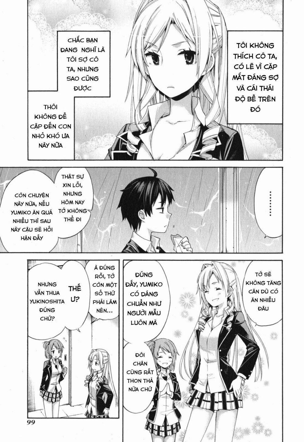 Chuyện Tình Thanh Xuân Bi Hài Của Tôi Quả Nhiên Là Sai Lầm 3 trang 4