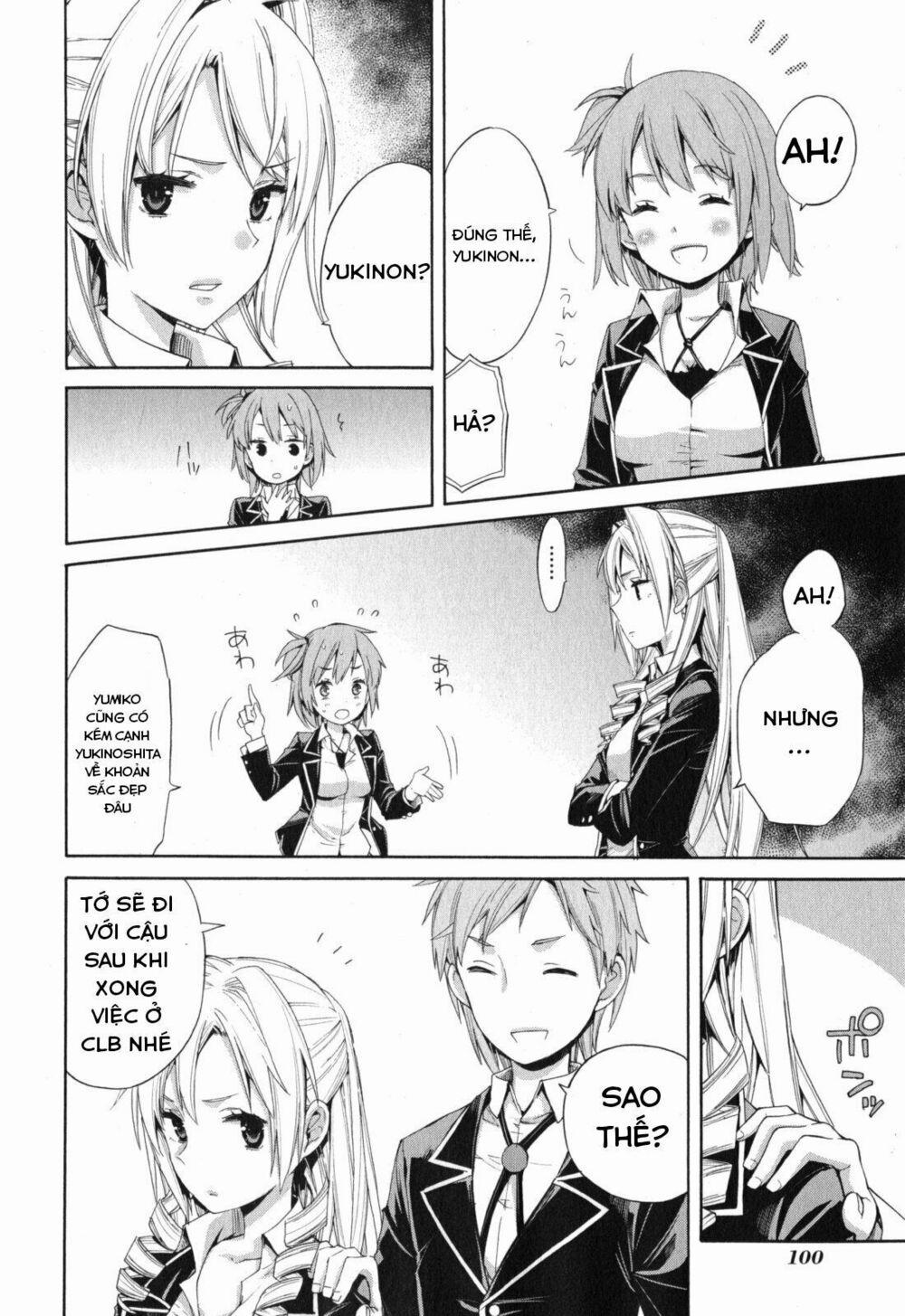 Chuyện Tình Thanh Xuân Bi Hài Của Tôi Quả Nhiên Là Sai Lầm 3 trang 5