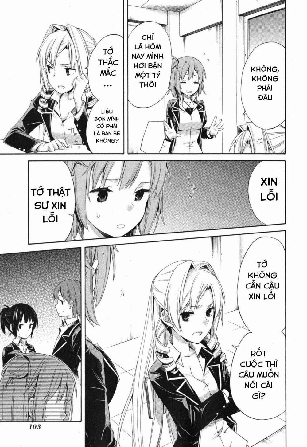 Chuyện Tình Thanh Xuân Bi Hài Của Tôi Quả Nhiên Là Sai Lầm 3 trang 8