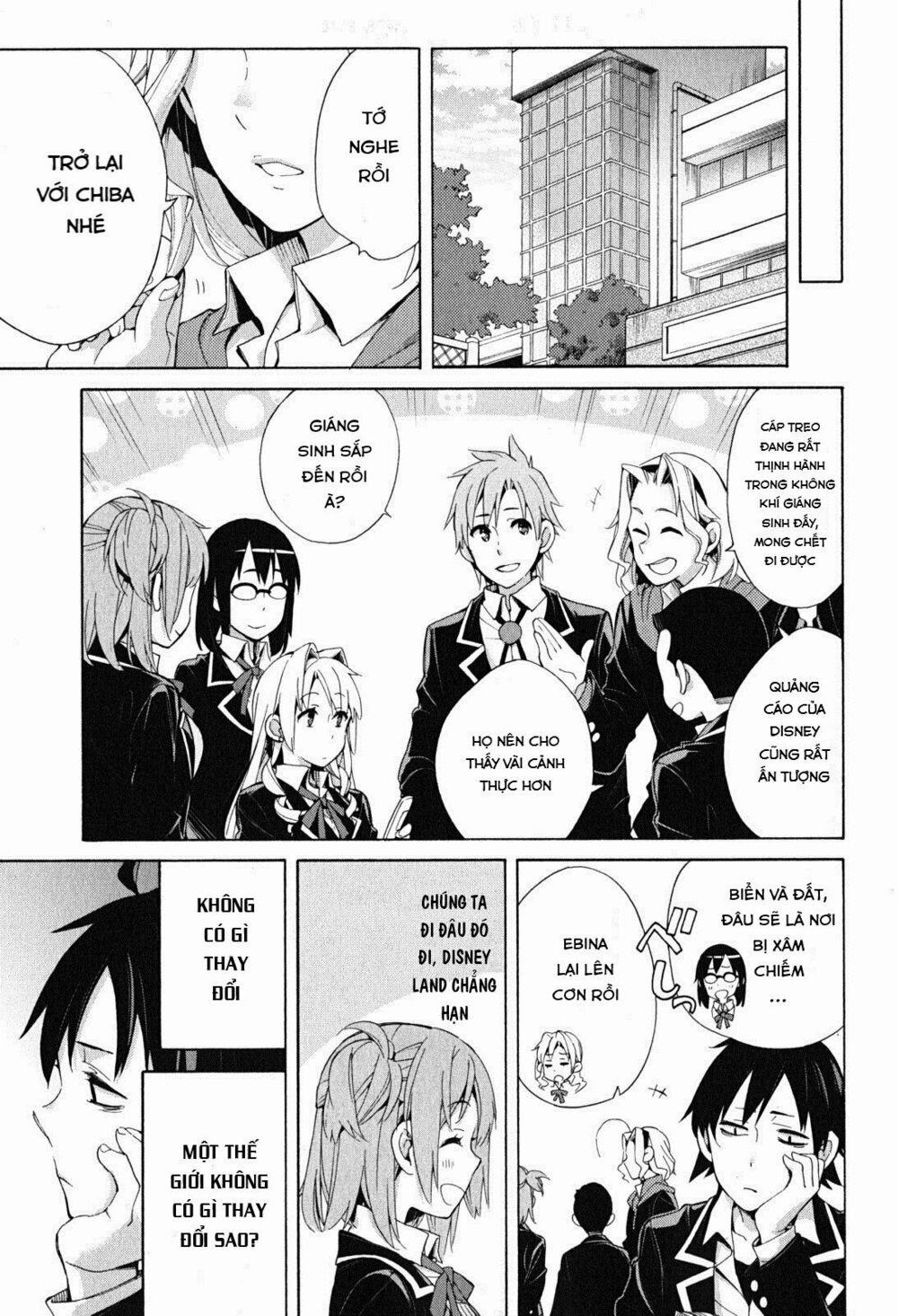 Chuyện Tình Thanh Xuân Bi Hài Của Tôi Quả Nhiên Là Sai Lầm 30 trang 10