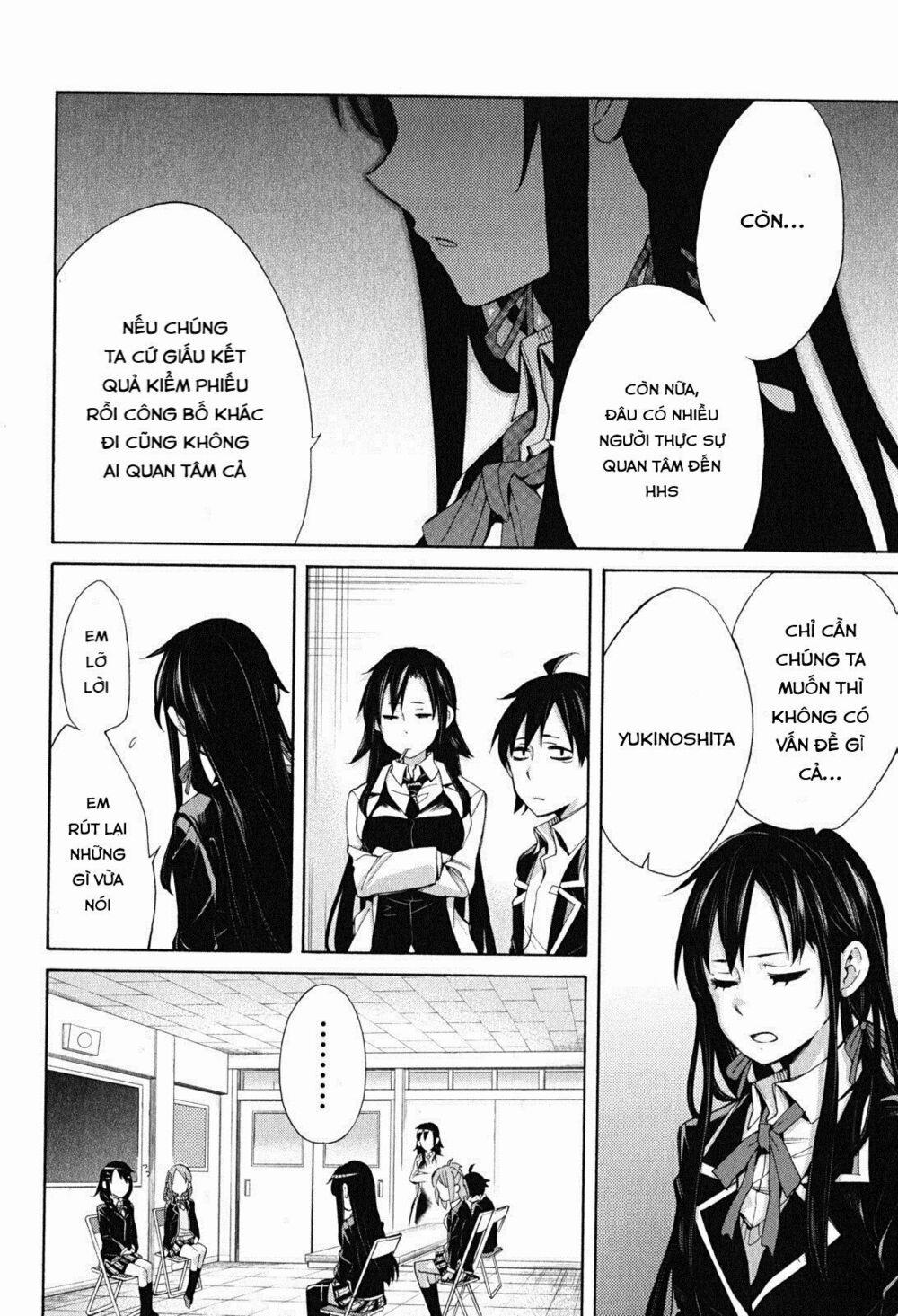 Chuyện Tình Thanh Xuân Bi Hài Của Tôi Quả Nhiên Là Sai Lầm 30 trang 29