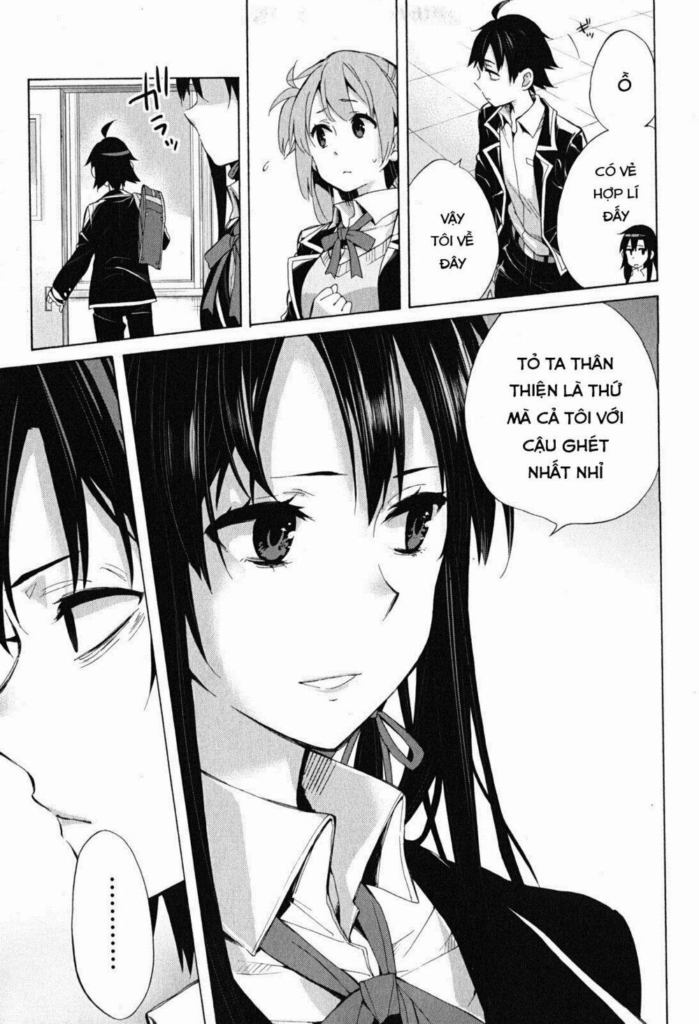 Chuyện Tình Thanh Xuân Bi Hài Của Tôi Quả Nhiên Là Sai Lầm 30 trang 34