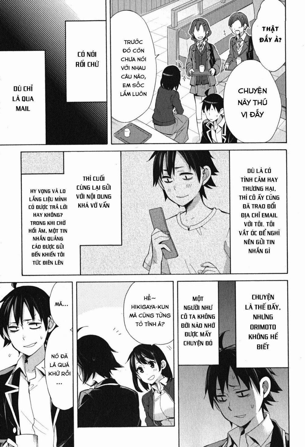 Chuyện Tình Thanh Xuân Bi Hài Của Tôi Quả Nhiên Là Sai Lầm 31 trang 17