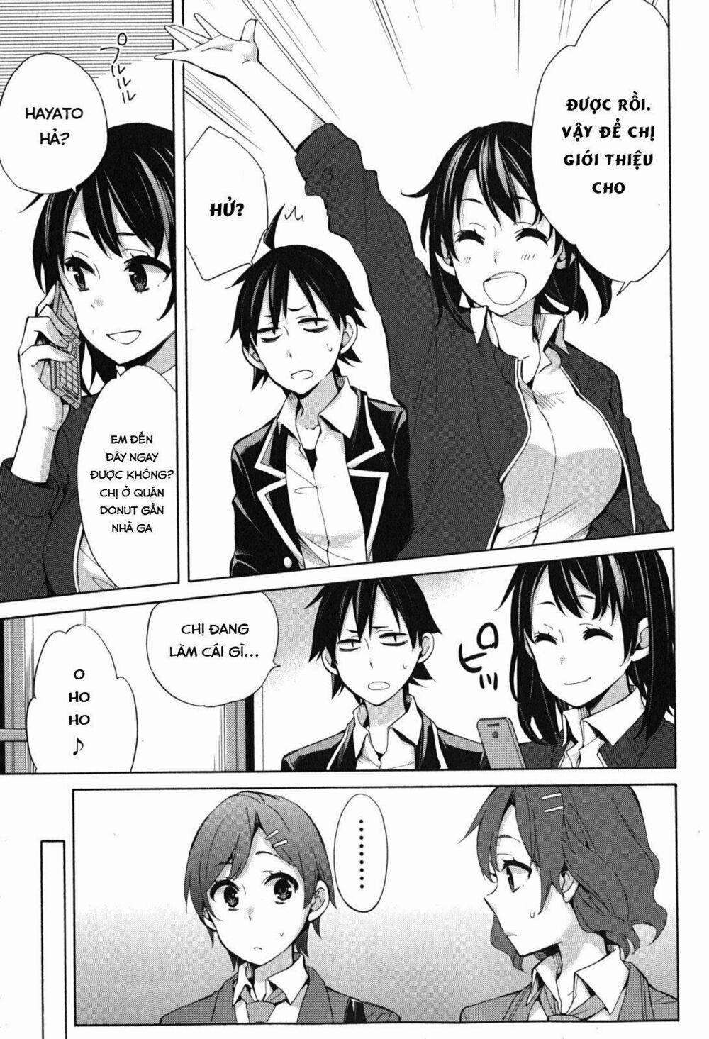 Chuyện Tình Thanh Xuân Bi Hài Của Tôi Quả Nhiên Là Sai Lầm 31 trang 19