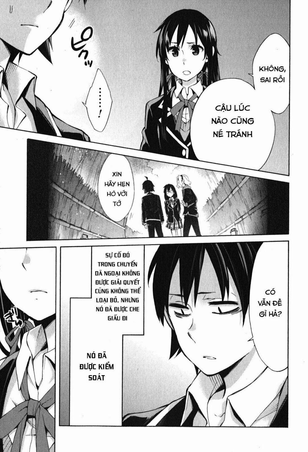 Chuyện Tình Thanh Xuân Bi Hài Của Tôi Quả Nhiên Là Sai Lầm 31 trang 31