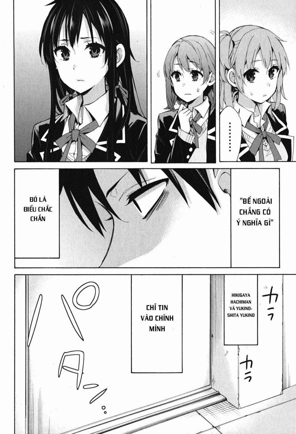 Chuyện Tình Thanh Xuân Bi Hài Của Tôi Quả Nhiên Là Sai Lầm 31 trang 34