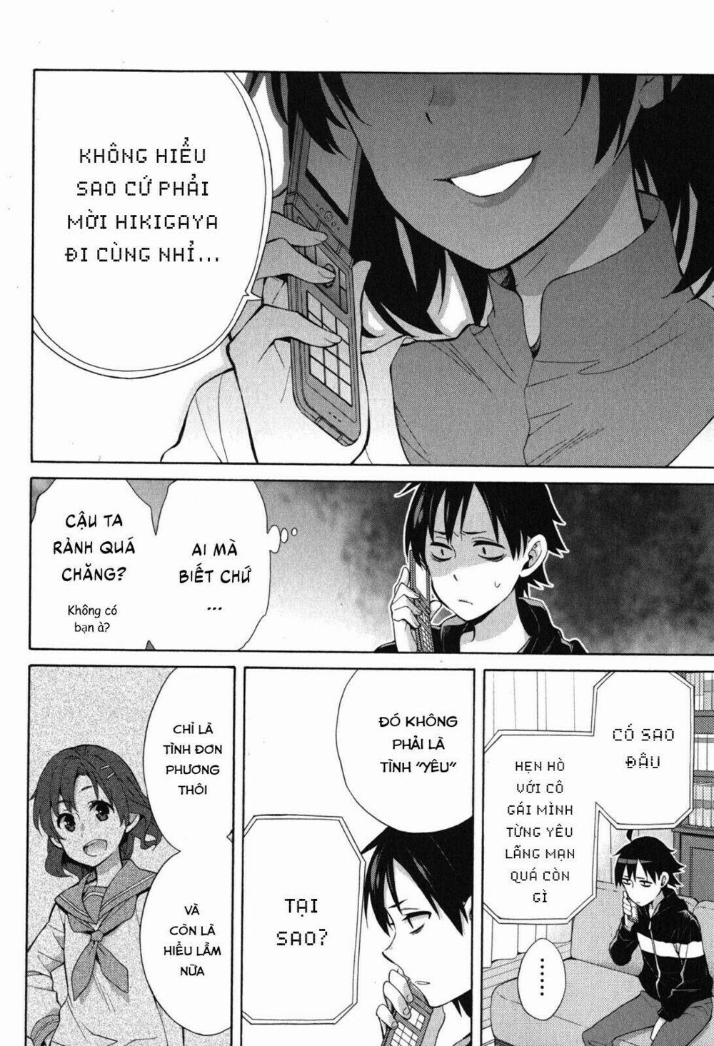 Chuyện Tình Thanh Xuân Bi Hài Của Tôi Quả Nhiên Là Sai Lầm 32 trang 10