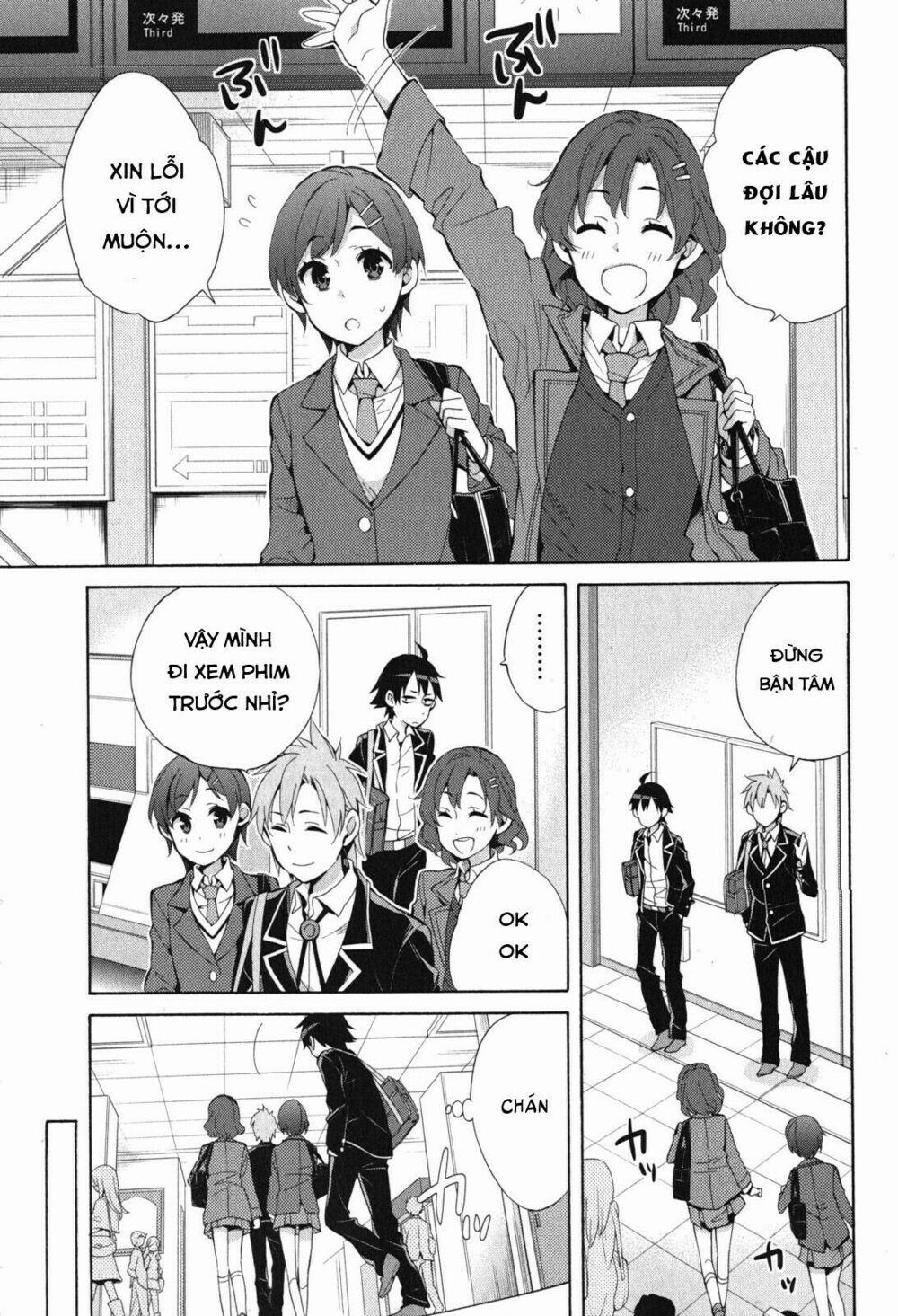 Chuyện Tình Thanh Xuân Bi Hài Của Tôi Quả Nhiên Là Sai Lầm 32 trang 13