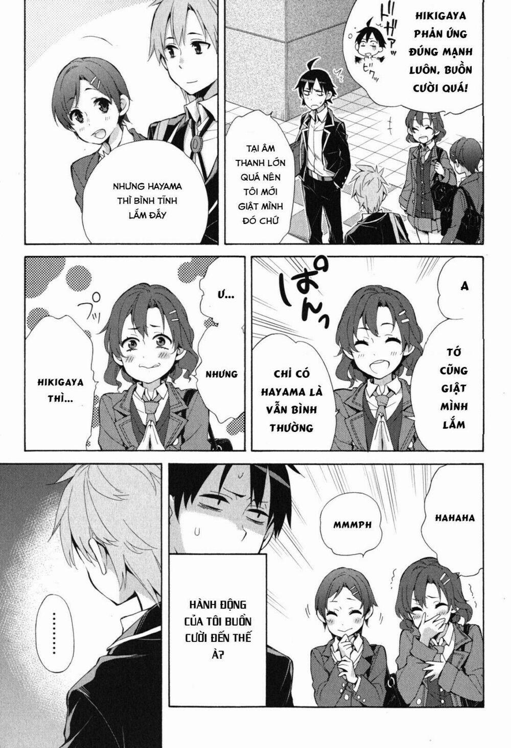 Chuyện Tình Thanh Xuân Bi Hài Của Tôi Quả Nhiên Là Sai Lầm 32 trang 17