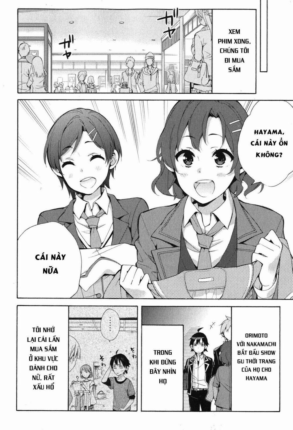 Chuyện Tình Thanh Xuân Bi Hài Của Tôi Quả Nhiên Là Sai Lầm 32 trang 18