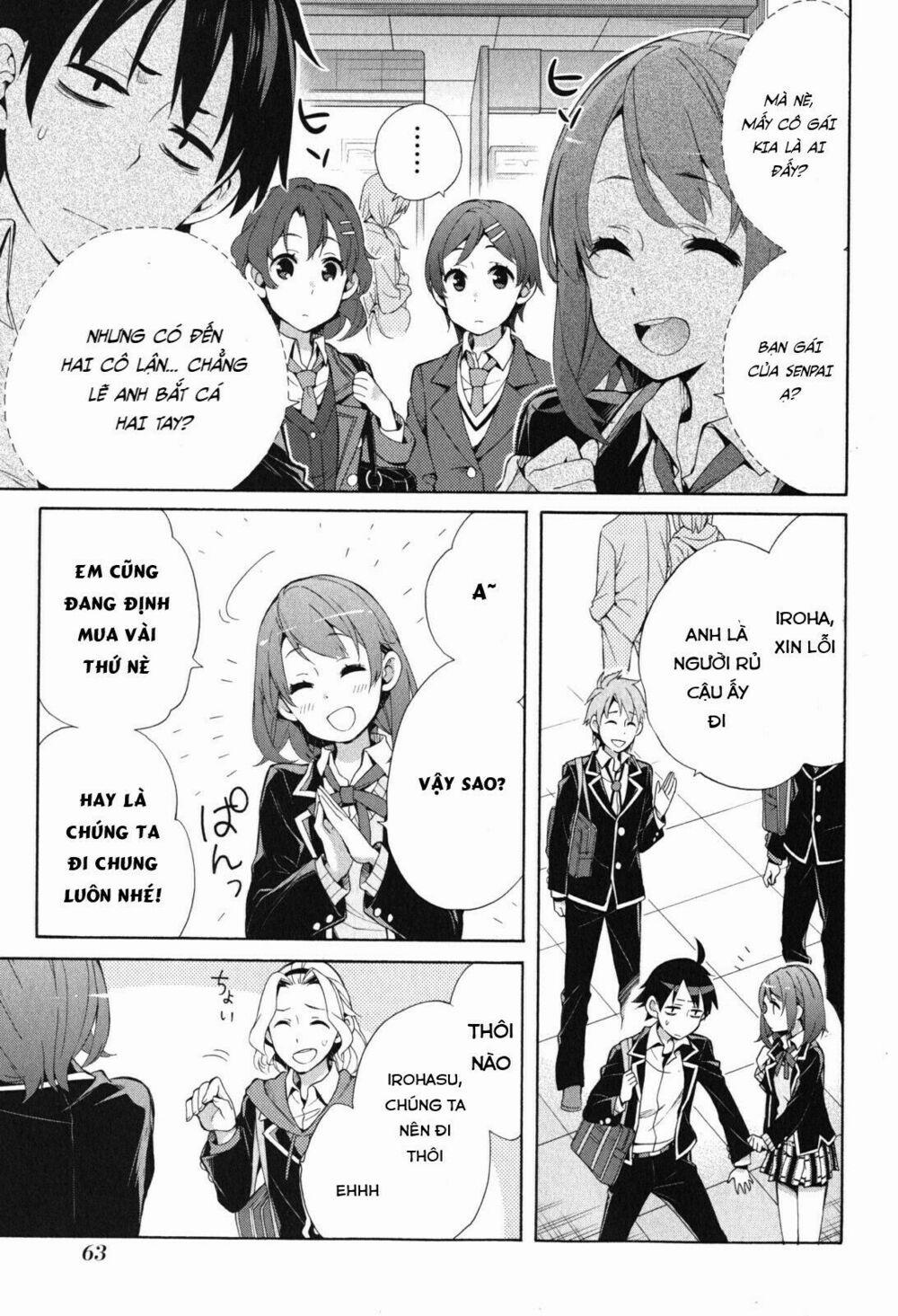 Chuyện Tình Thanh Xuân Bi Hài Của Tôi Quả Nhiên Là Sai Lầm 32 trang 25